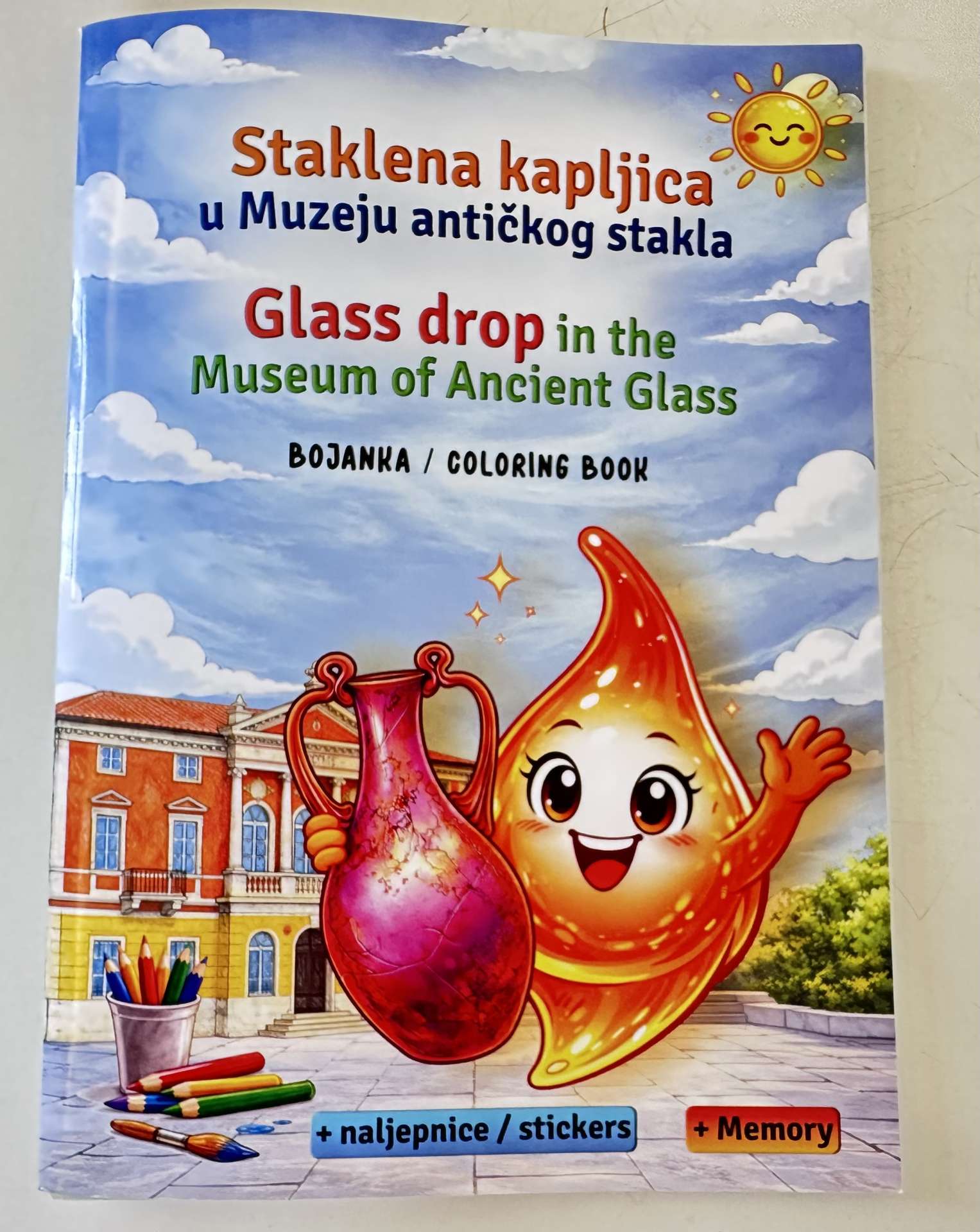 Predstavljanje nove bojanke za djecu "Staklena kapljica"