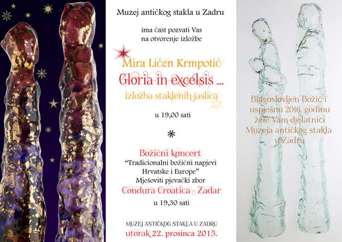 Izložba staklenih jaslica – Mira Ličen Krmpotić