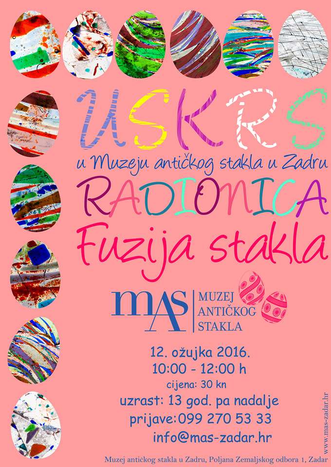 Uskrs u Muzeju antičkog stakla u Zadru
