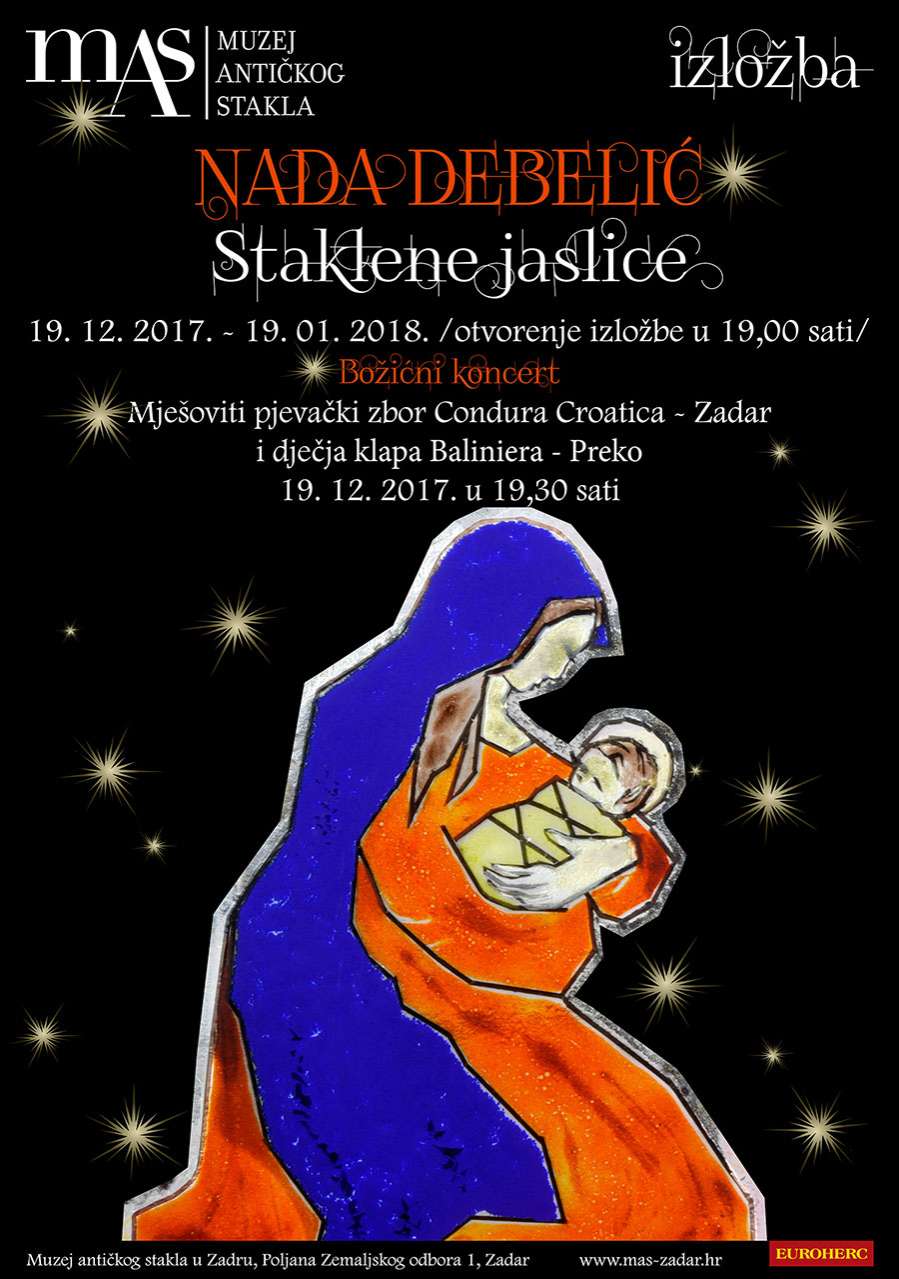 Izložba Staklene jaslice – Nada Debelić