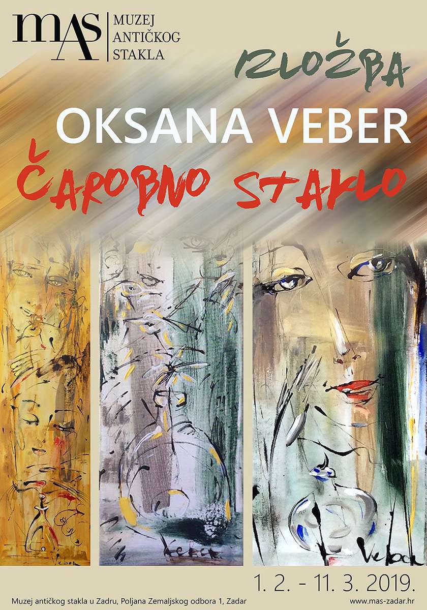 Izložba Oksana Veber Čarobno staklo