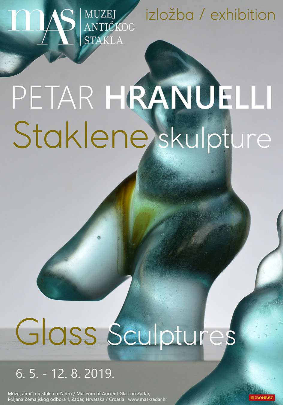 Izložba Staklene skulpture – Petar Hranuelli