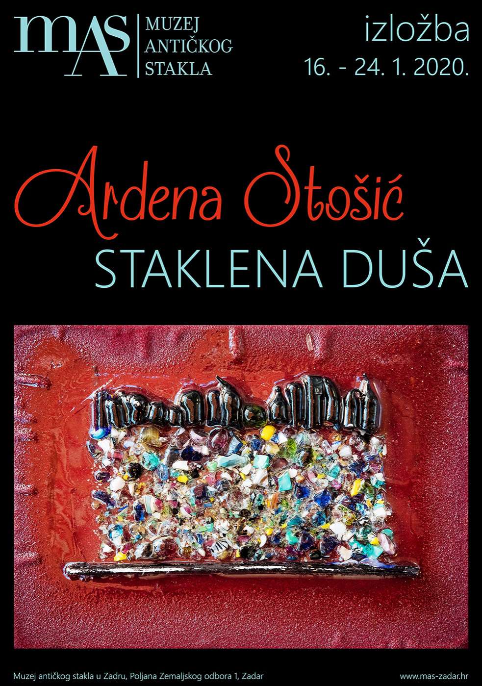 Izložba Staklena duša – Ardena Stošić