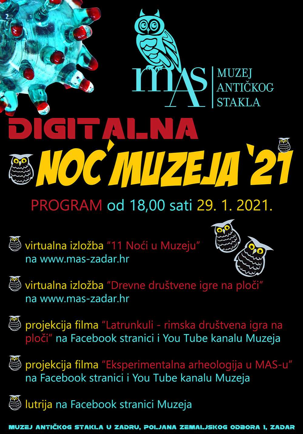 Digitalna Noć muzeja ’21