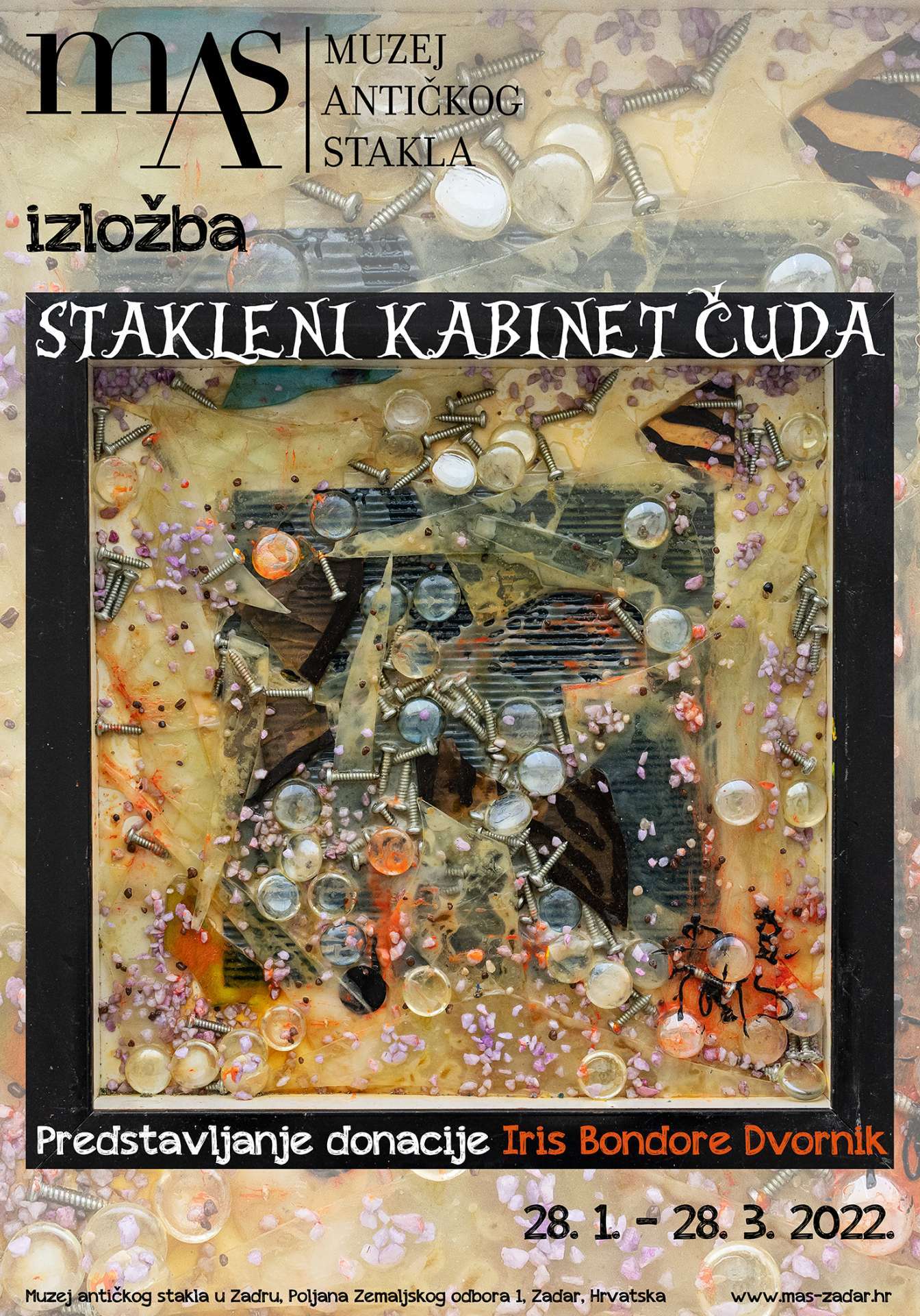 Stakleni kabinet čuda - Predstavljanje donacije Iris Bondora Dvornik