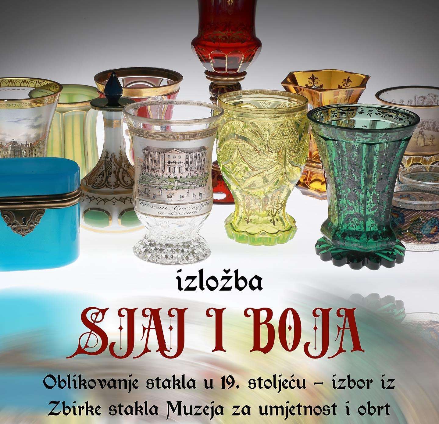 Obavijest o produžetku trajanja izložbe:  SJAJ I BOJA