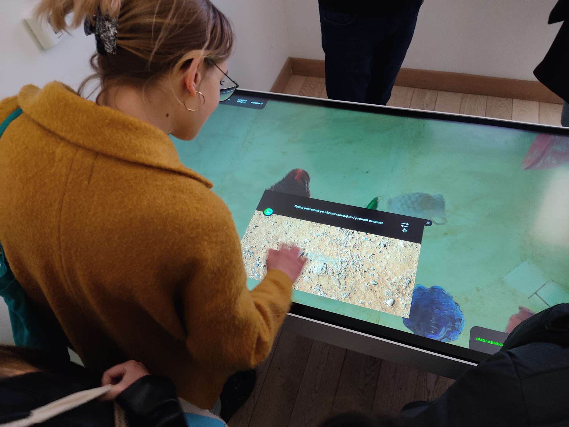 Visit of first-year archeology undergraduate students at the University of Zadar