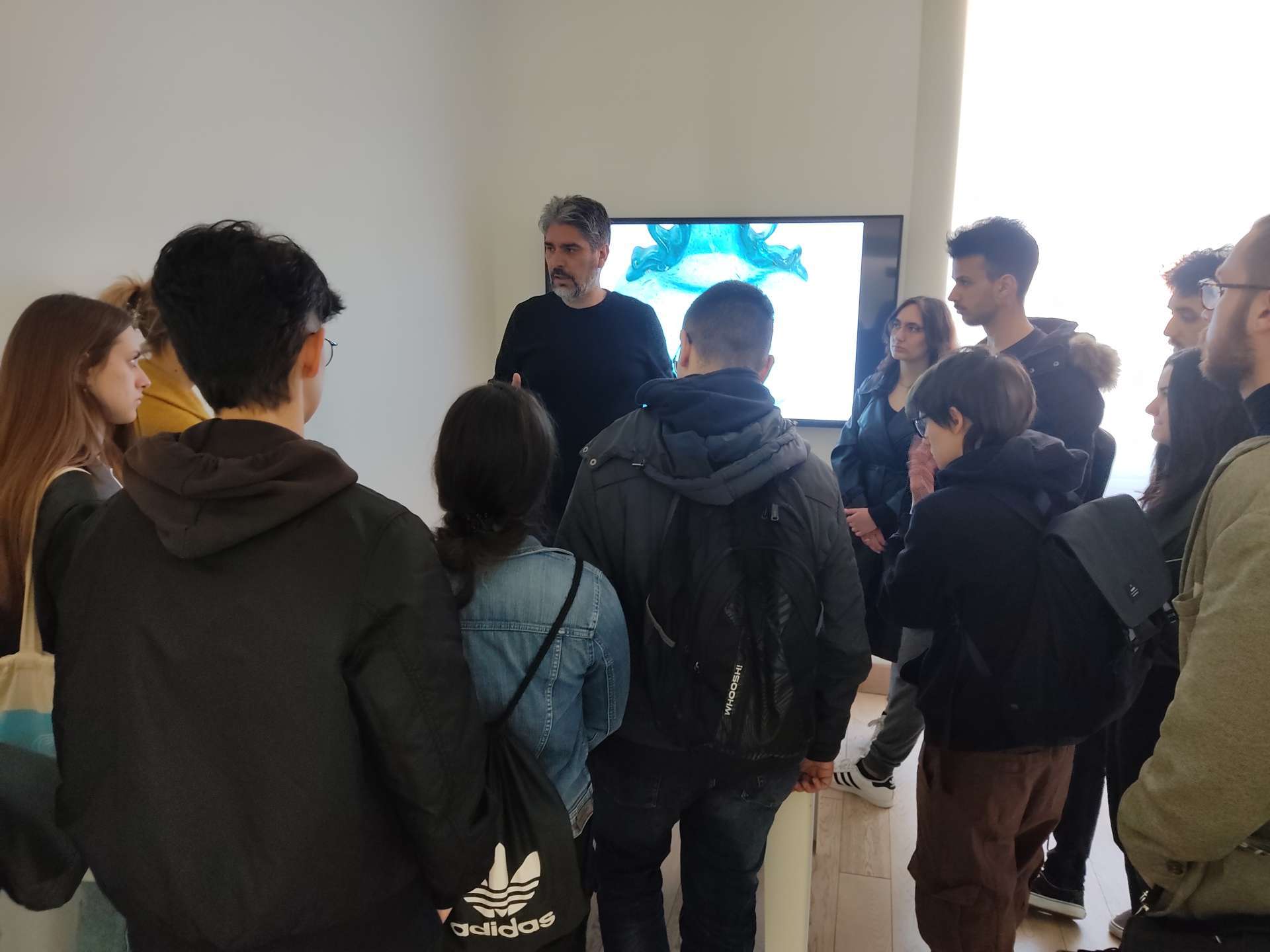 Visit of first-year archeology undergraduate students at the University of Zadar