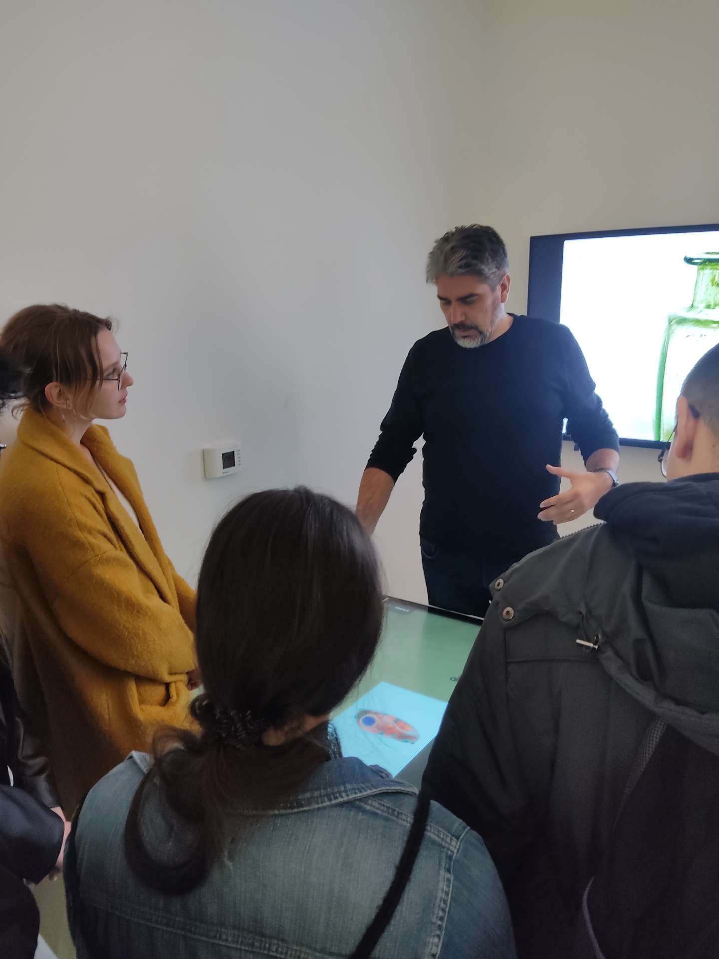 Visit of first-year archeology undergraduate students at the University of Zadar