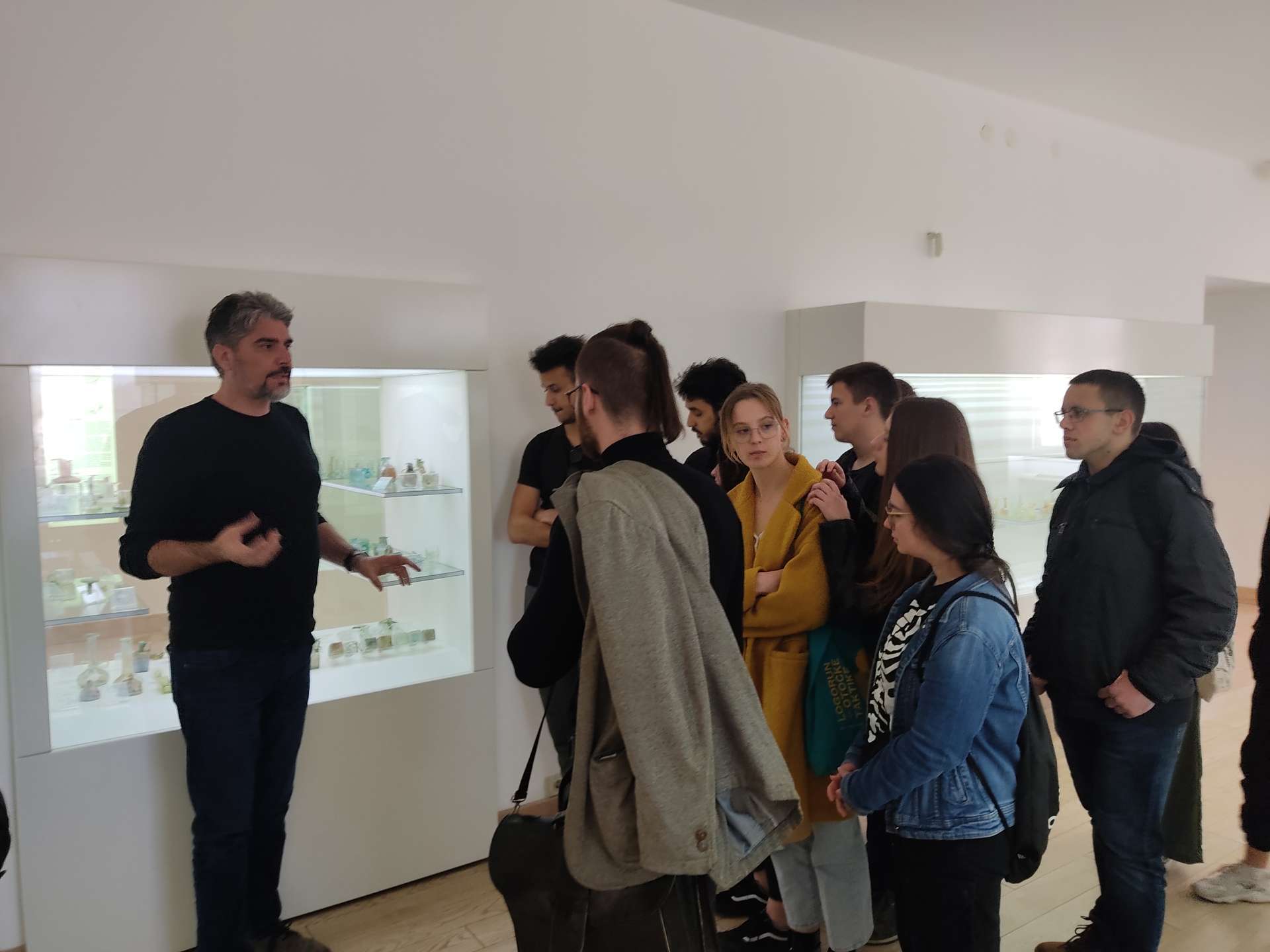 Visit of first-year archeology undergraduate students at the University of Zadar