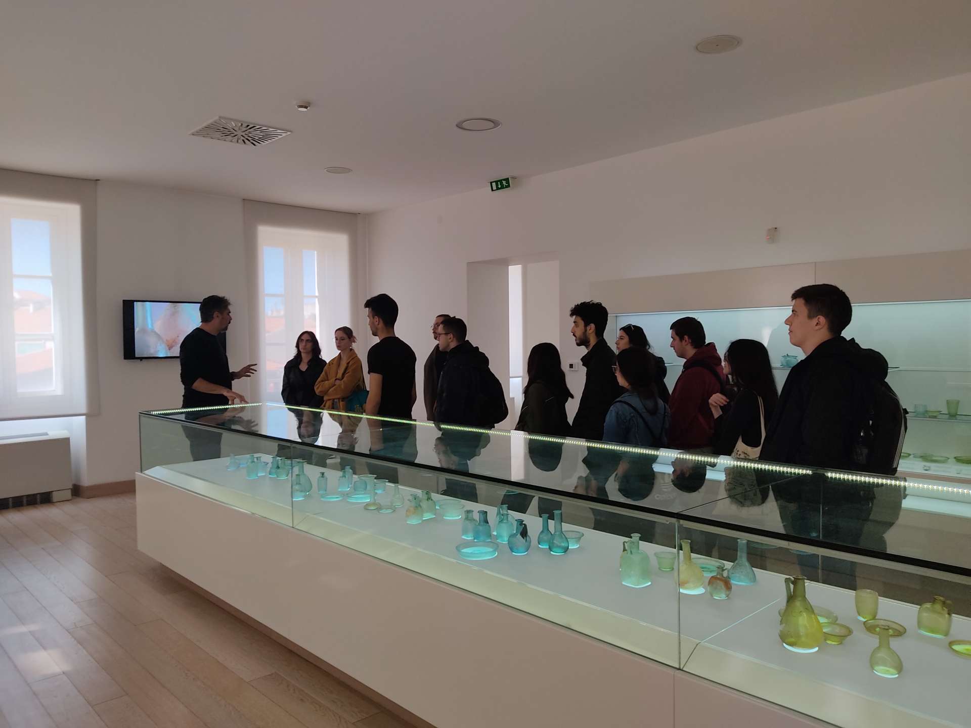 Visit of first-year archeology undergraduate students at the University of Zadar