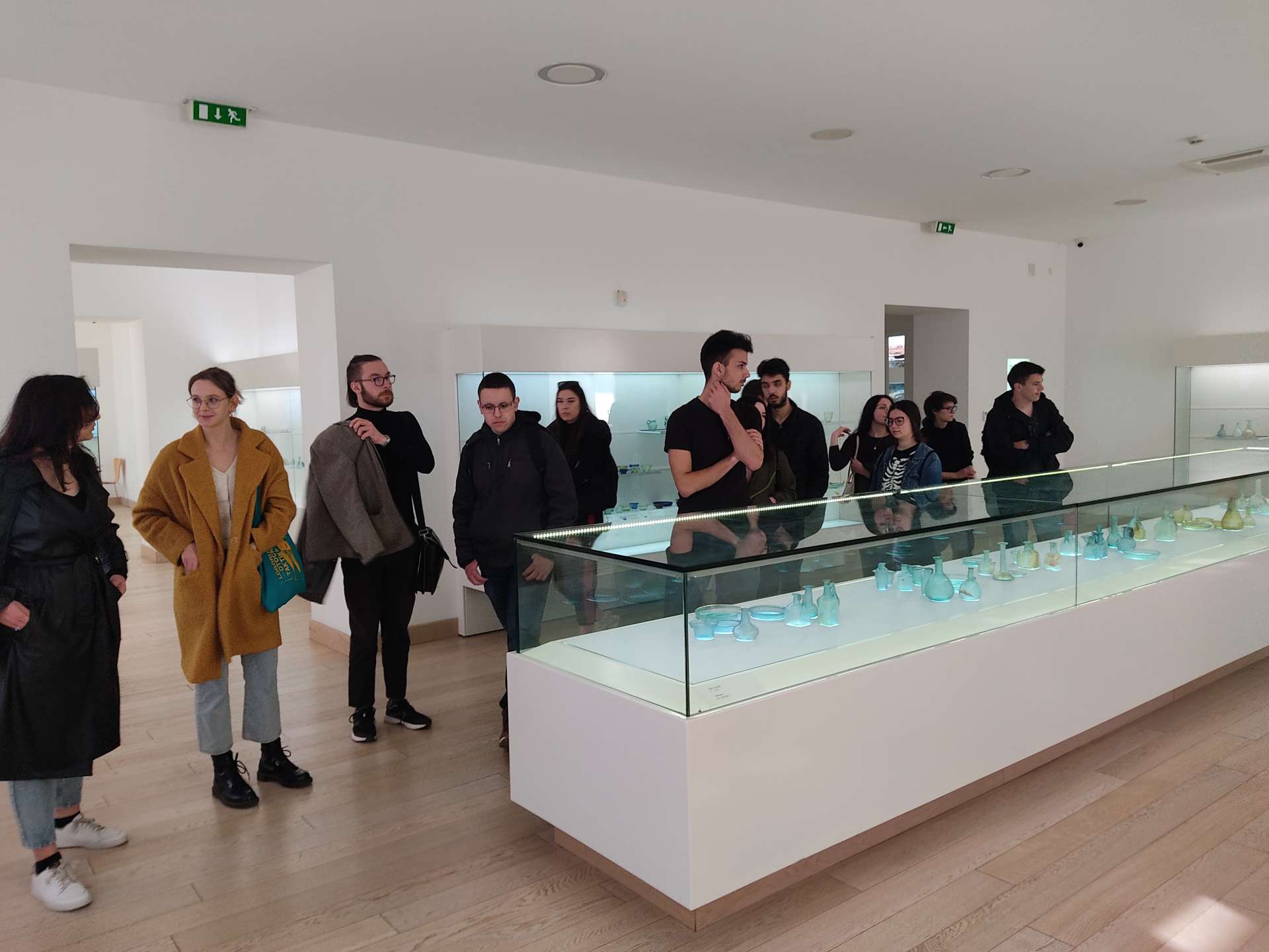 Visit of first-year archeology undergraduate students at the University of Zadar