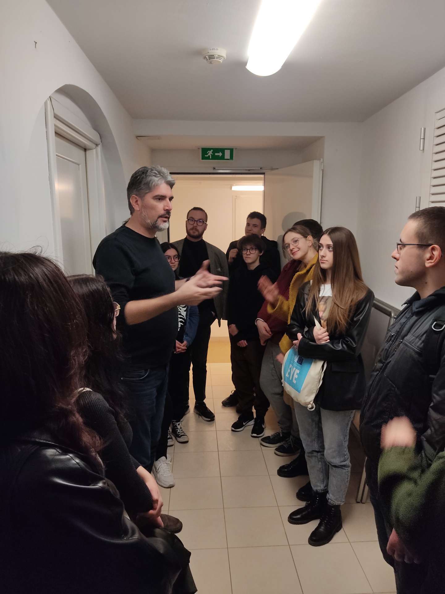 Visit of first-year archeology undergraduate students at the University of Zadar