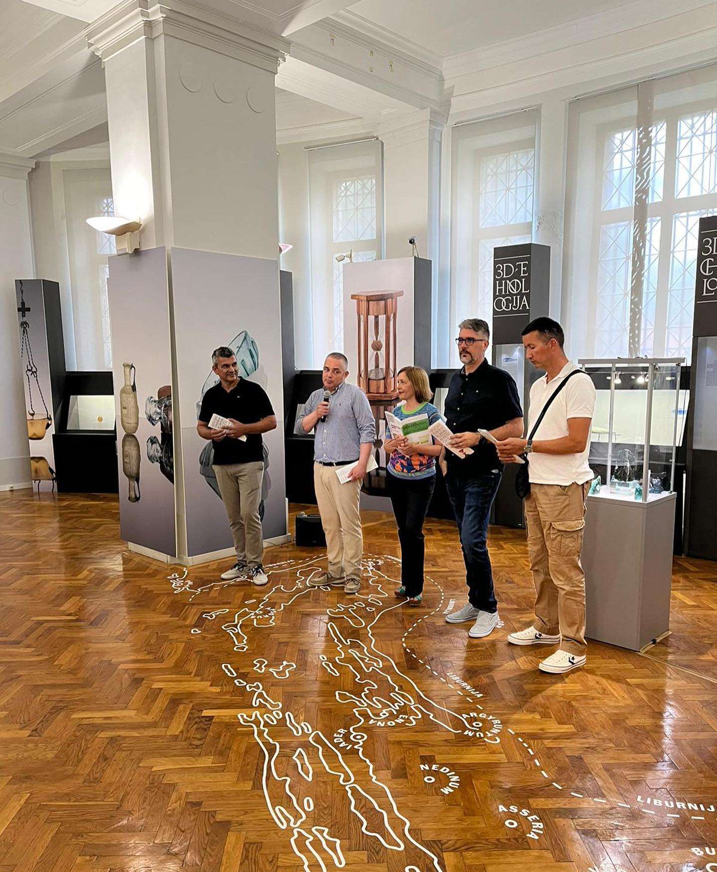 Opening of the exhibition "Ancient glass in colors" and "Originals, copies, imitations" in the Archaeological Museum Split