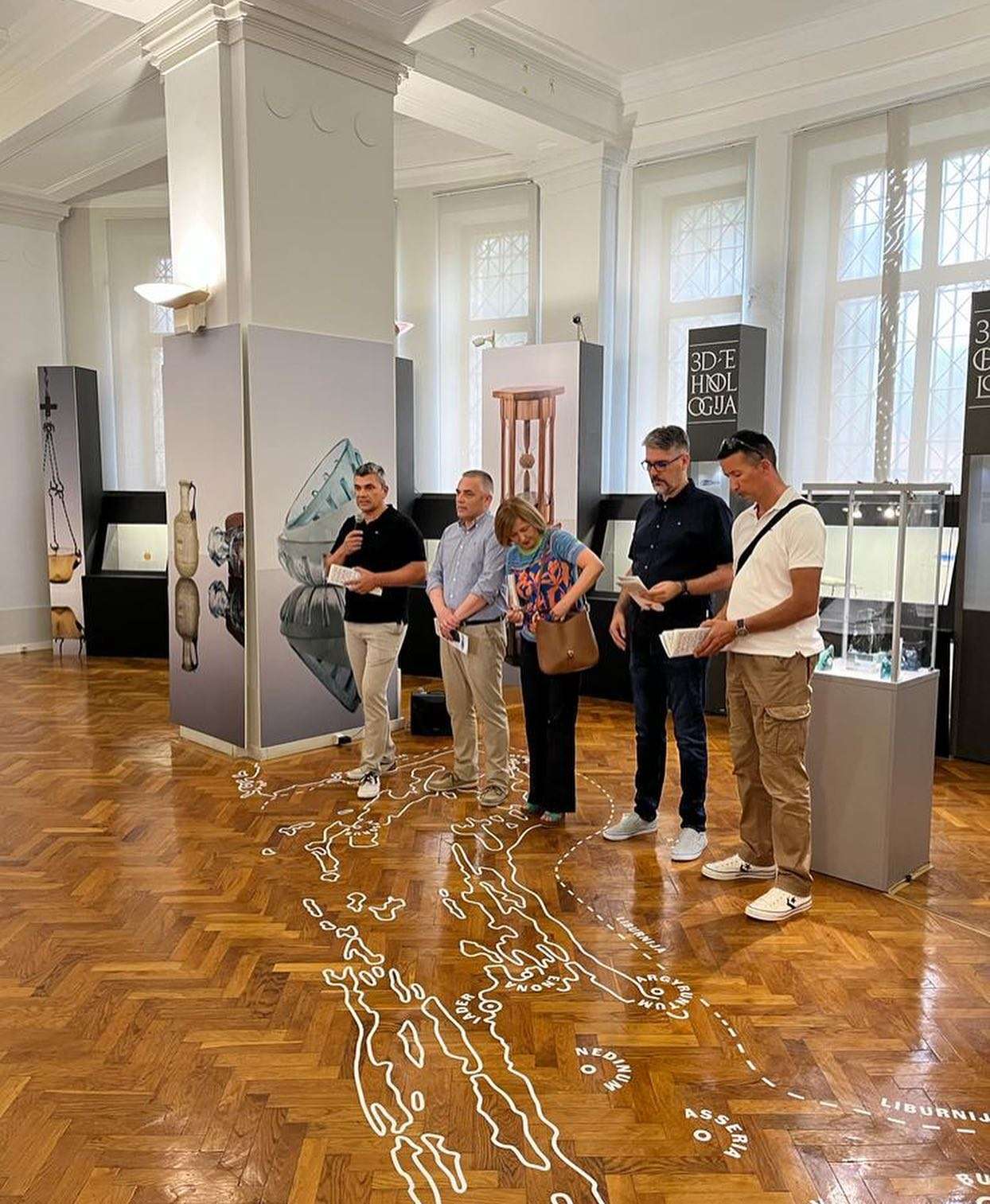 Opening of the exhibition "Ancient glass in colors" and "Originals, copies, imitations" in the Archaeological Museum Split