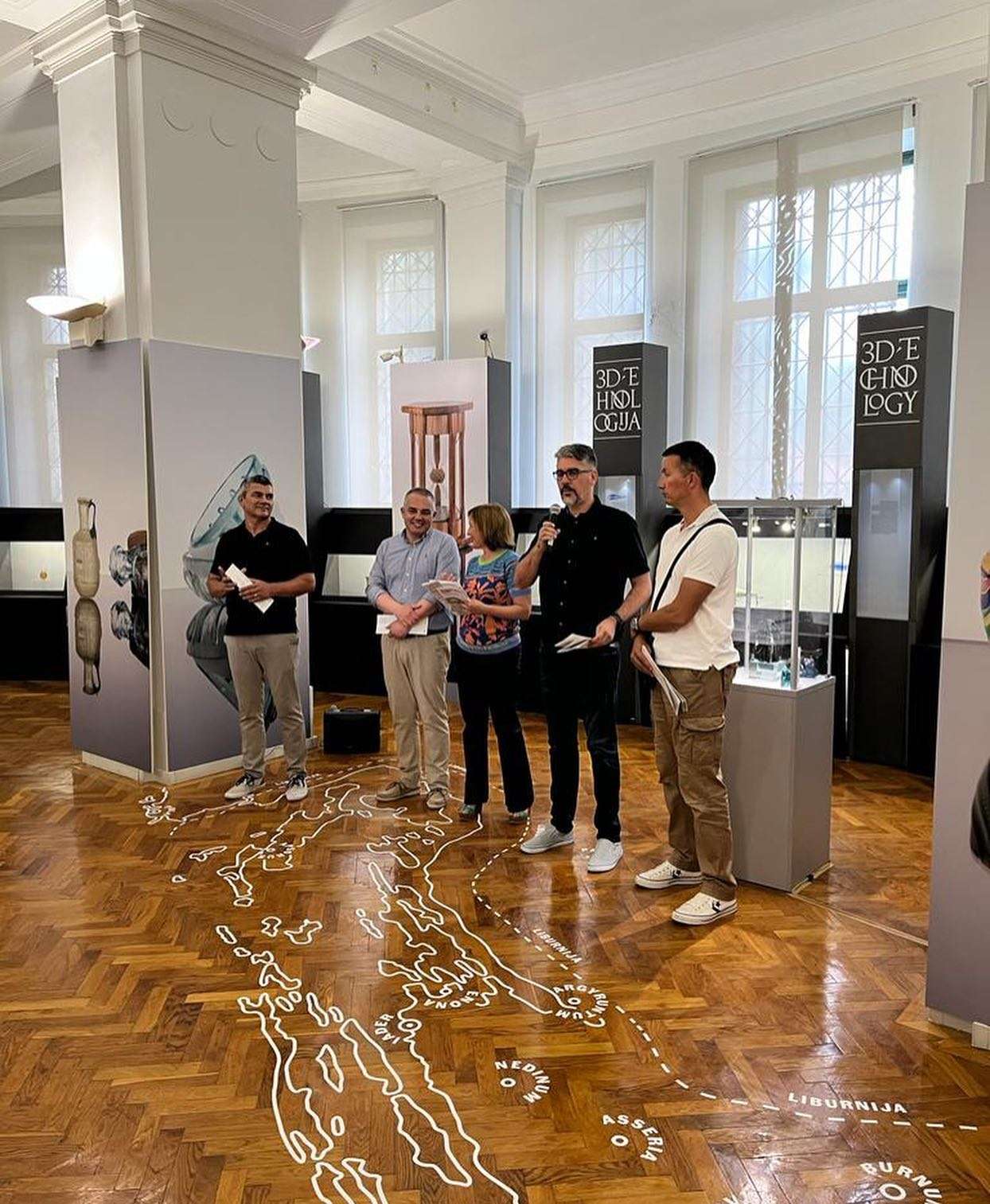 Opening of the exhibition "Ancient glass in colors" and "Originals, copies, imitations" in the Archaeological Museum Split