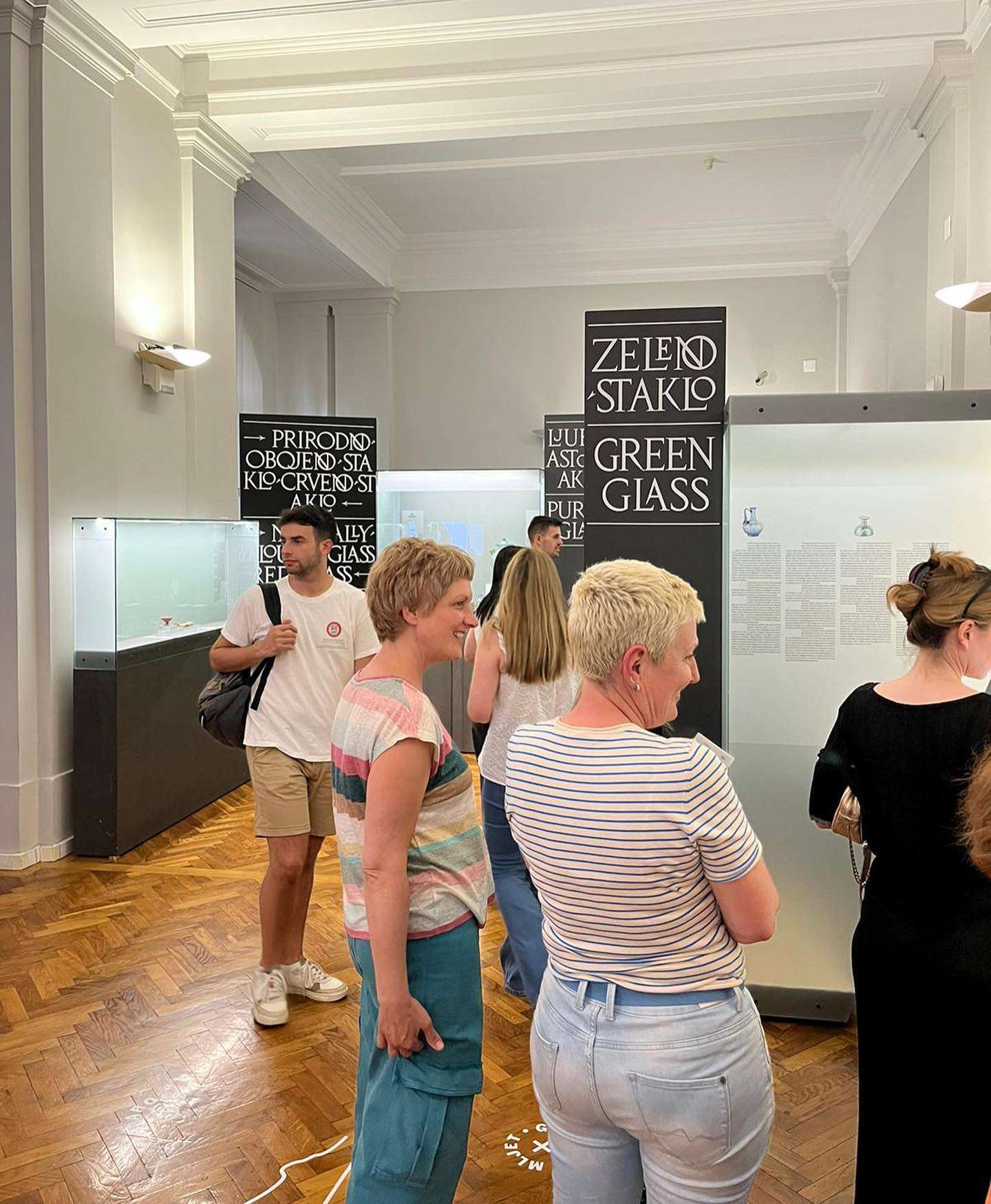 Opening of the exhibition "Ancient glass in colors" and "Originals, copies, imitations" in the Archaeological Museum Split