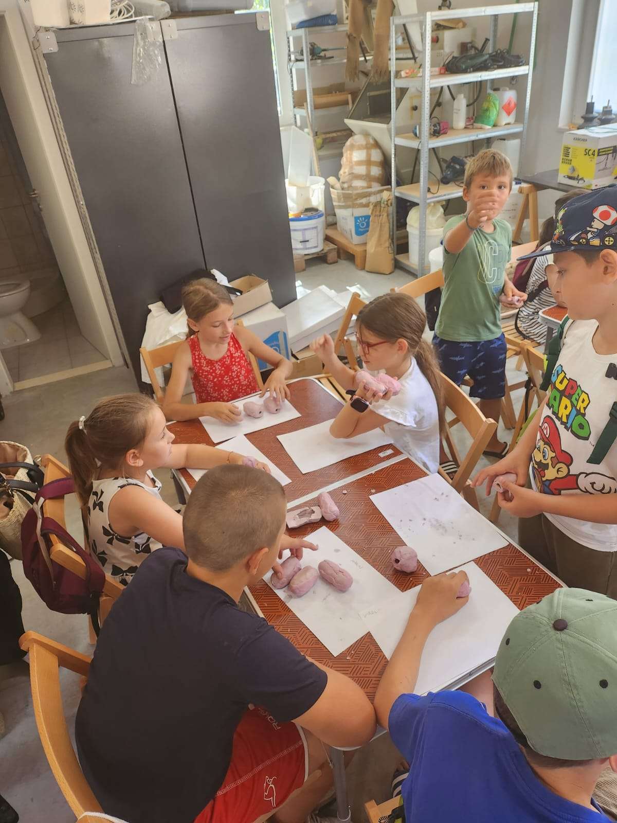 Workshop for children "Little school of restoration!" in the Archaeological Museum in Split