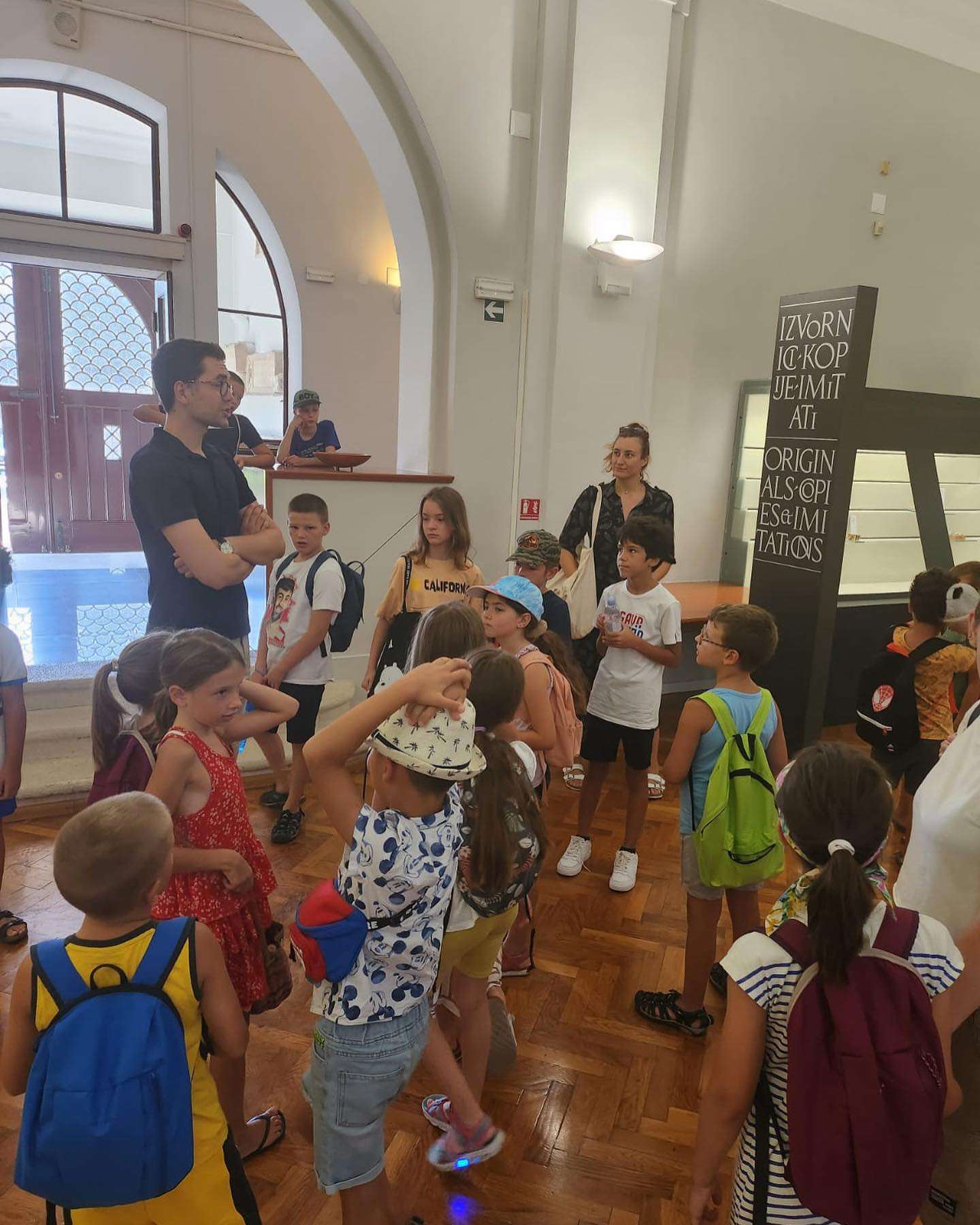 Workshop for children "Little school of restoration!" in the Archaeological Museum in Split