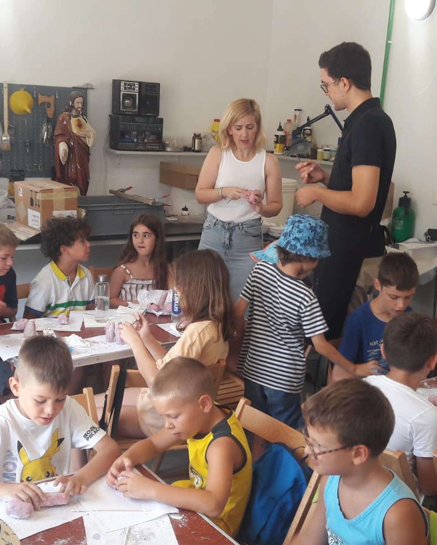 Workshop for children "Little school of restoration!" in the Archaeological Museum in Split