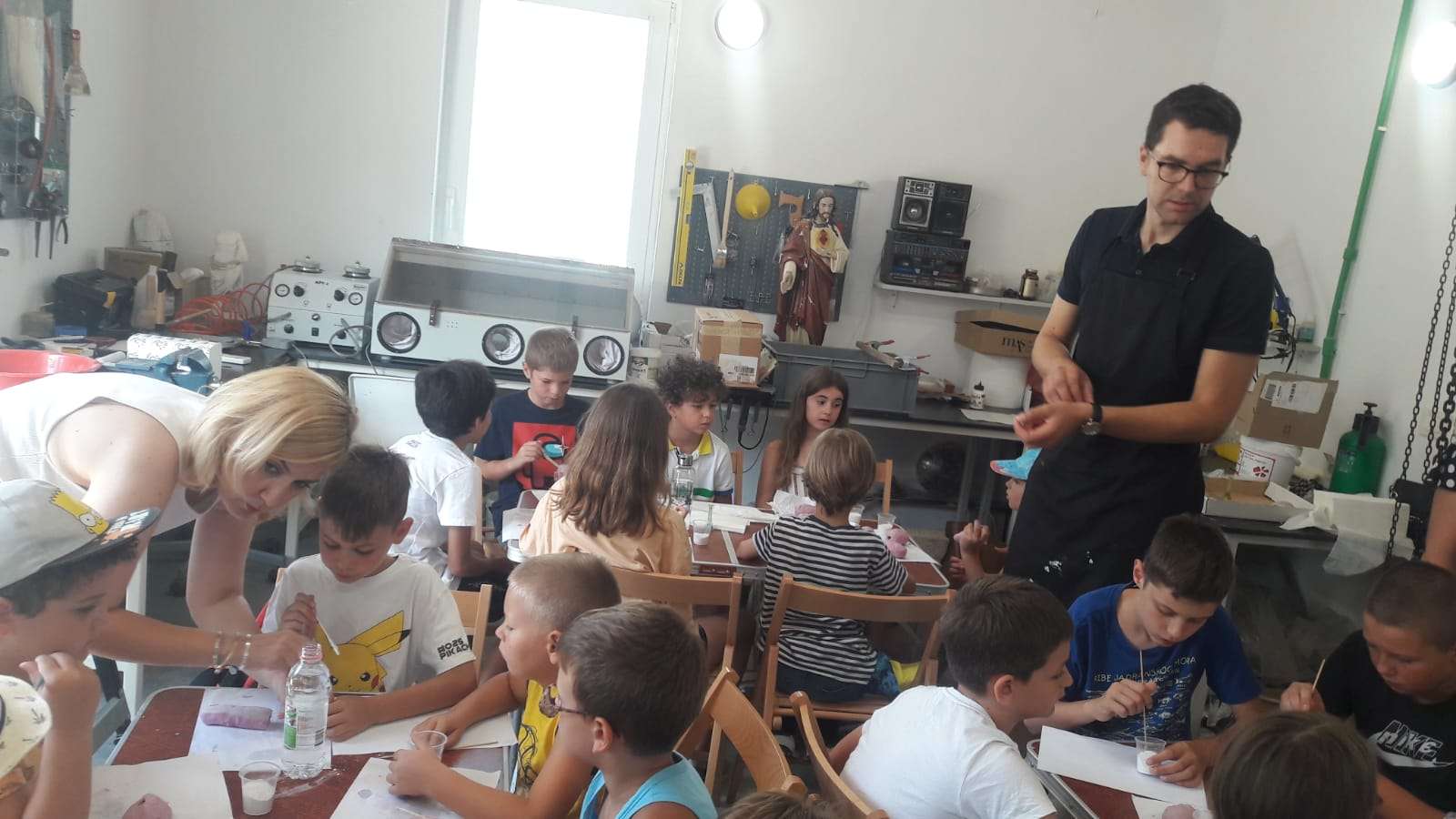 Workshop for children "Little school of restoration!" in the Archaeological Museum in Split