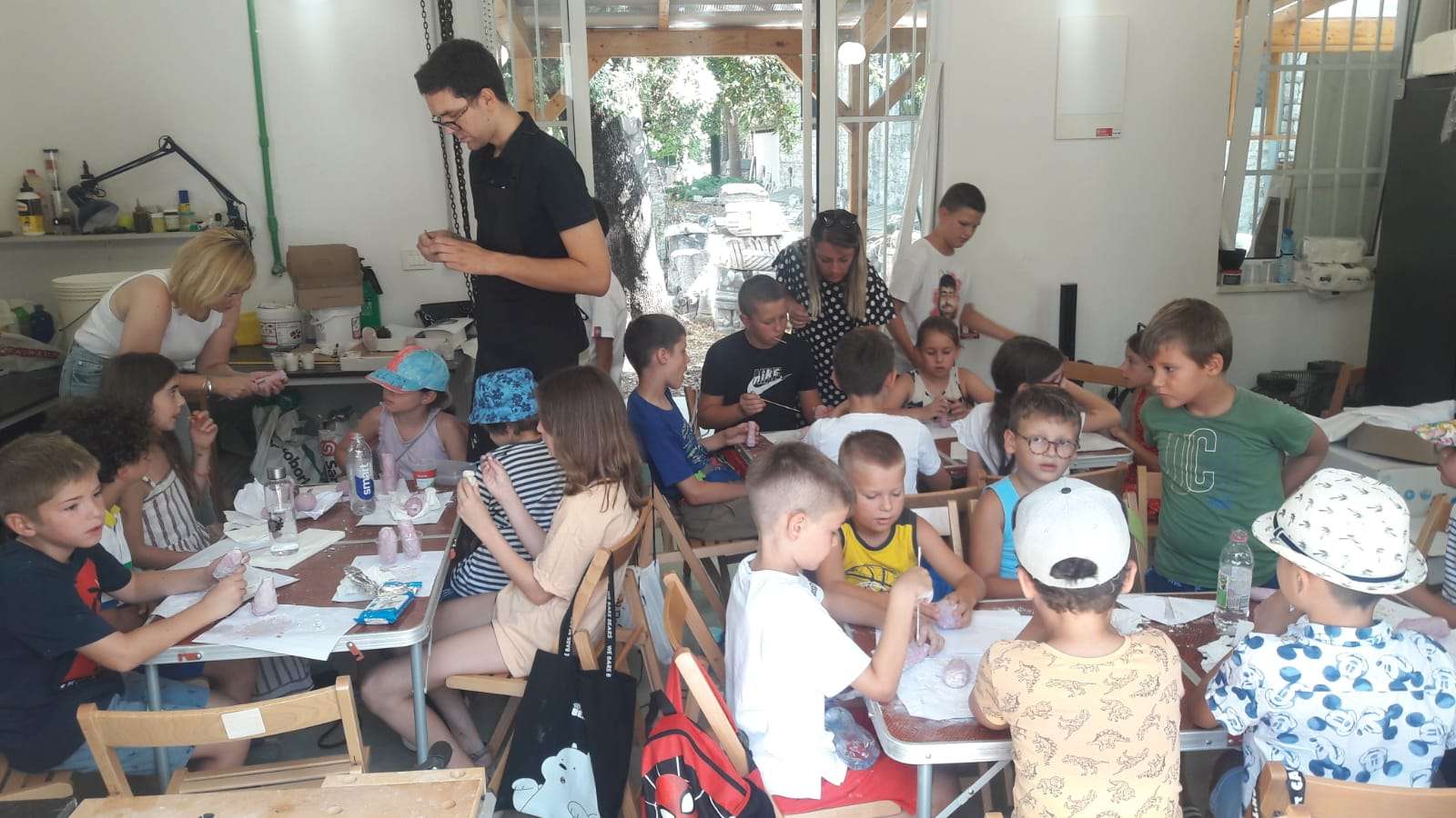 Workshop for children "Little school of restoration!" in the Archaeological Museum in Split