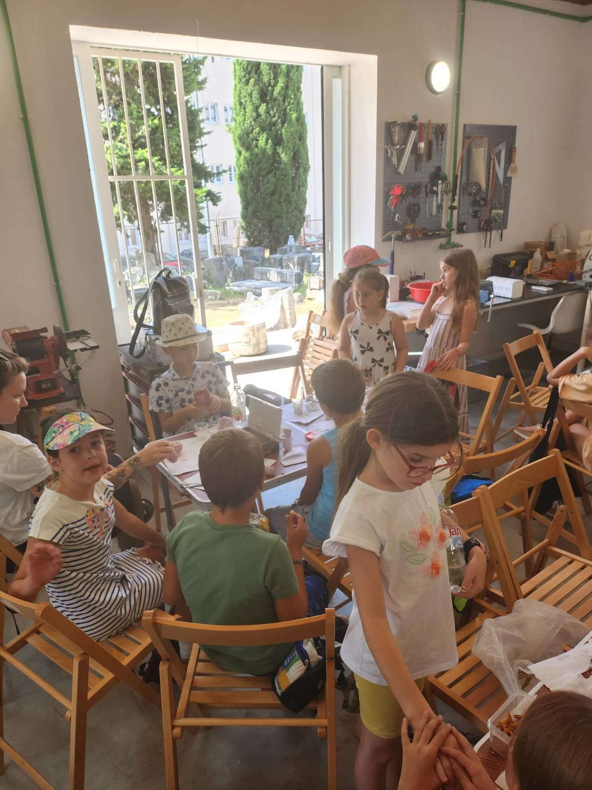 Workshop for children "Little school of restoration!" in the Archaeological Museum in Split