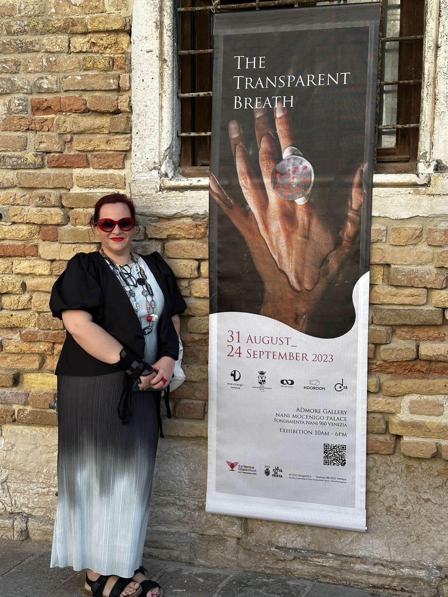 The participation of our colleague Antonija Gospić at the exhibition "The Transparent Breath Vol. 2" in Venice