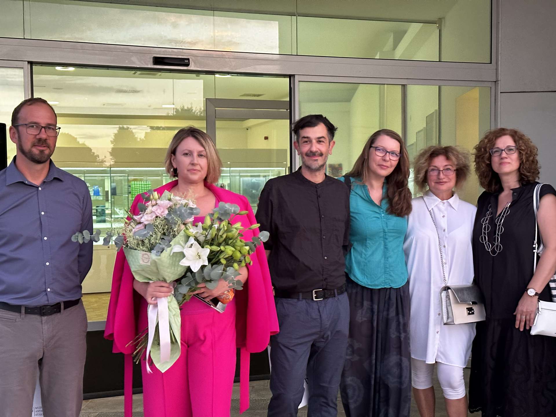 Opening of the "Connected by Glass" exhibition of the group exhibition of Hungarian glass artists