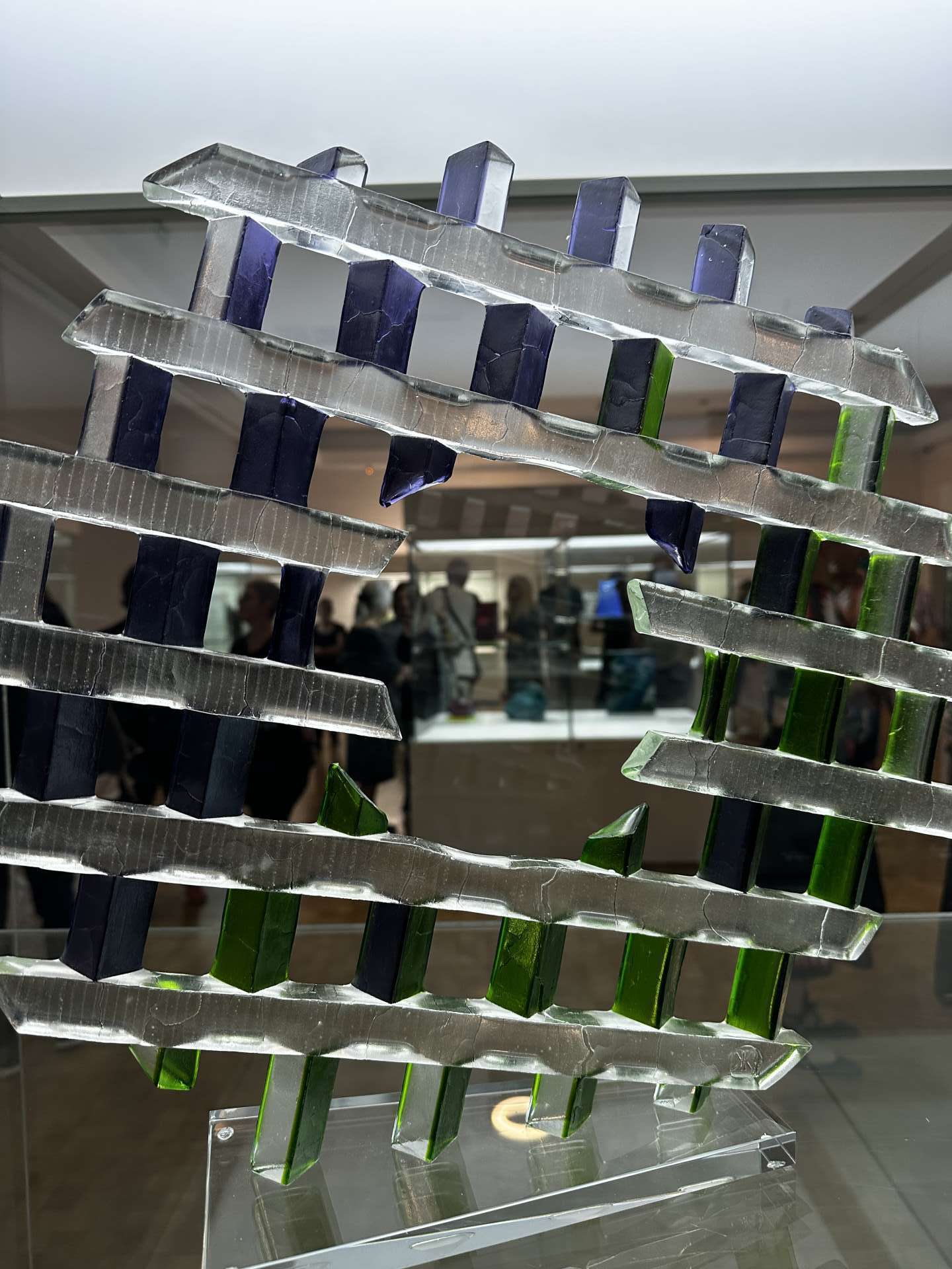 Opening of the "Connected by Glass" exhibition of the group exhibition of Hungarian glass artists