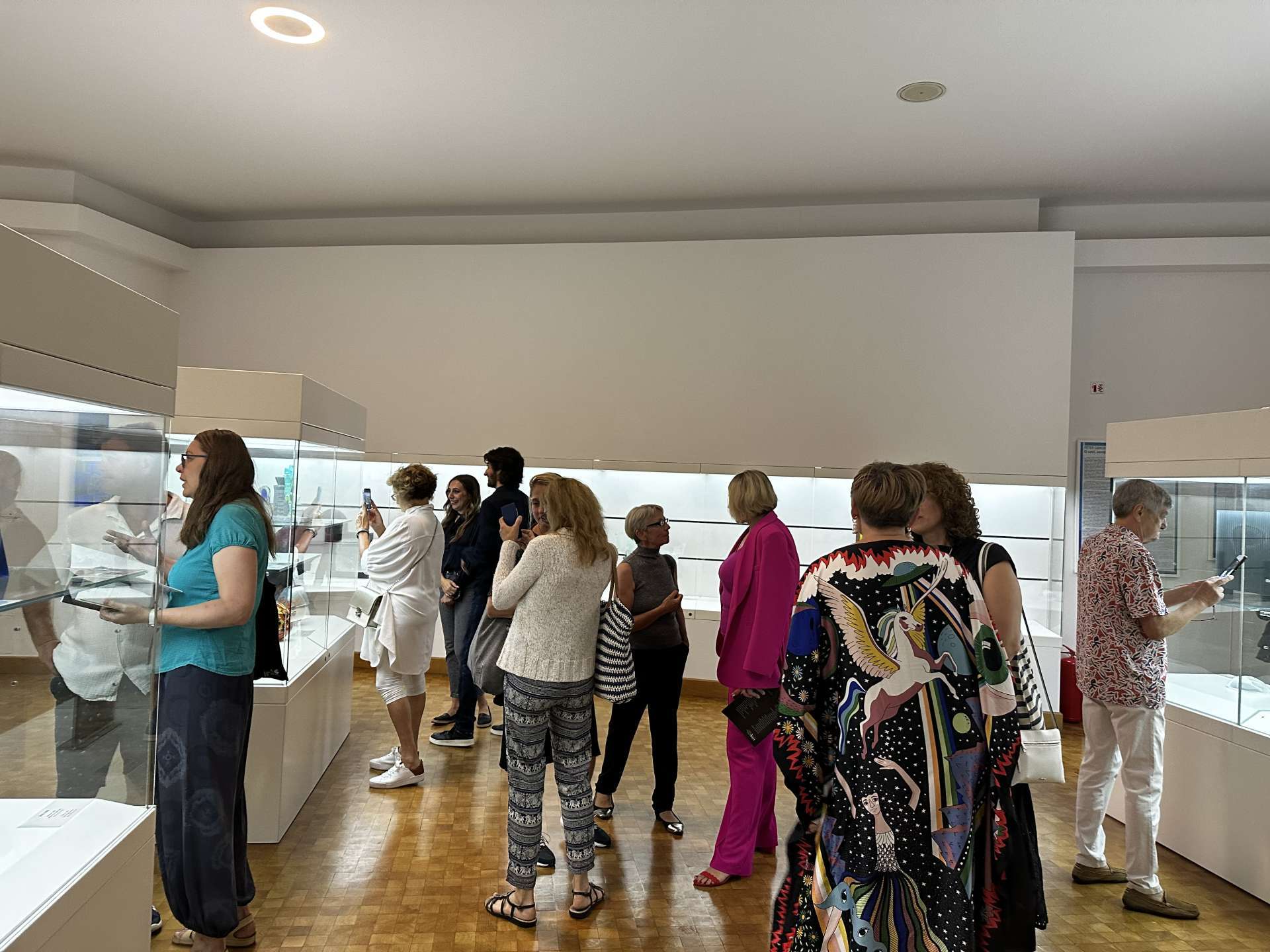 Opening of the "Connected by Glass" exhibition of the group exhibition of Hungarian glass artists