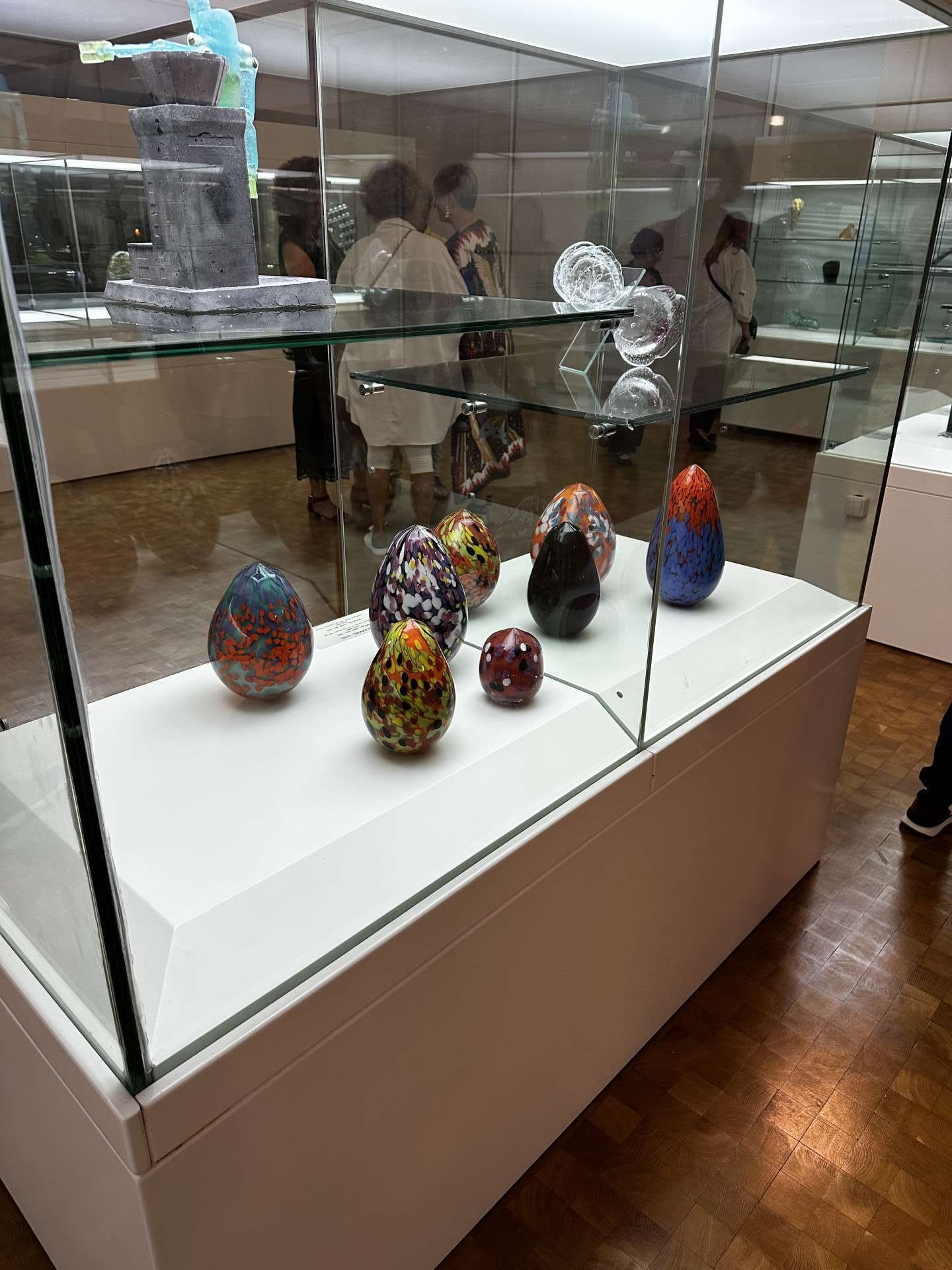 Opening of the "Connected by Glass" exhibition of the group exhibition of Hungarian glass artists