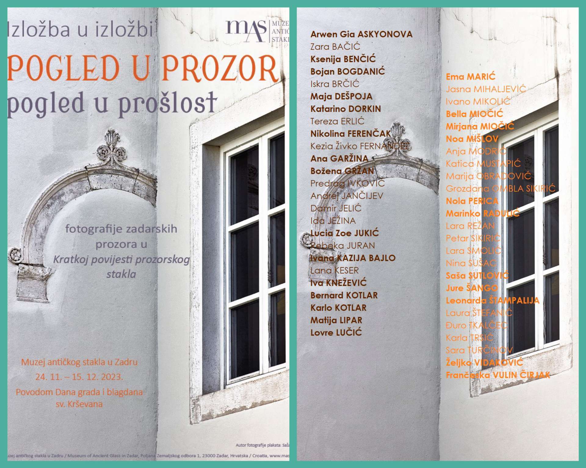 Izložba fotografija "Pogled u prozor - pogled u prošlost"