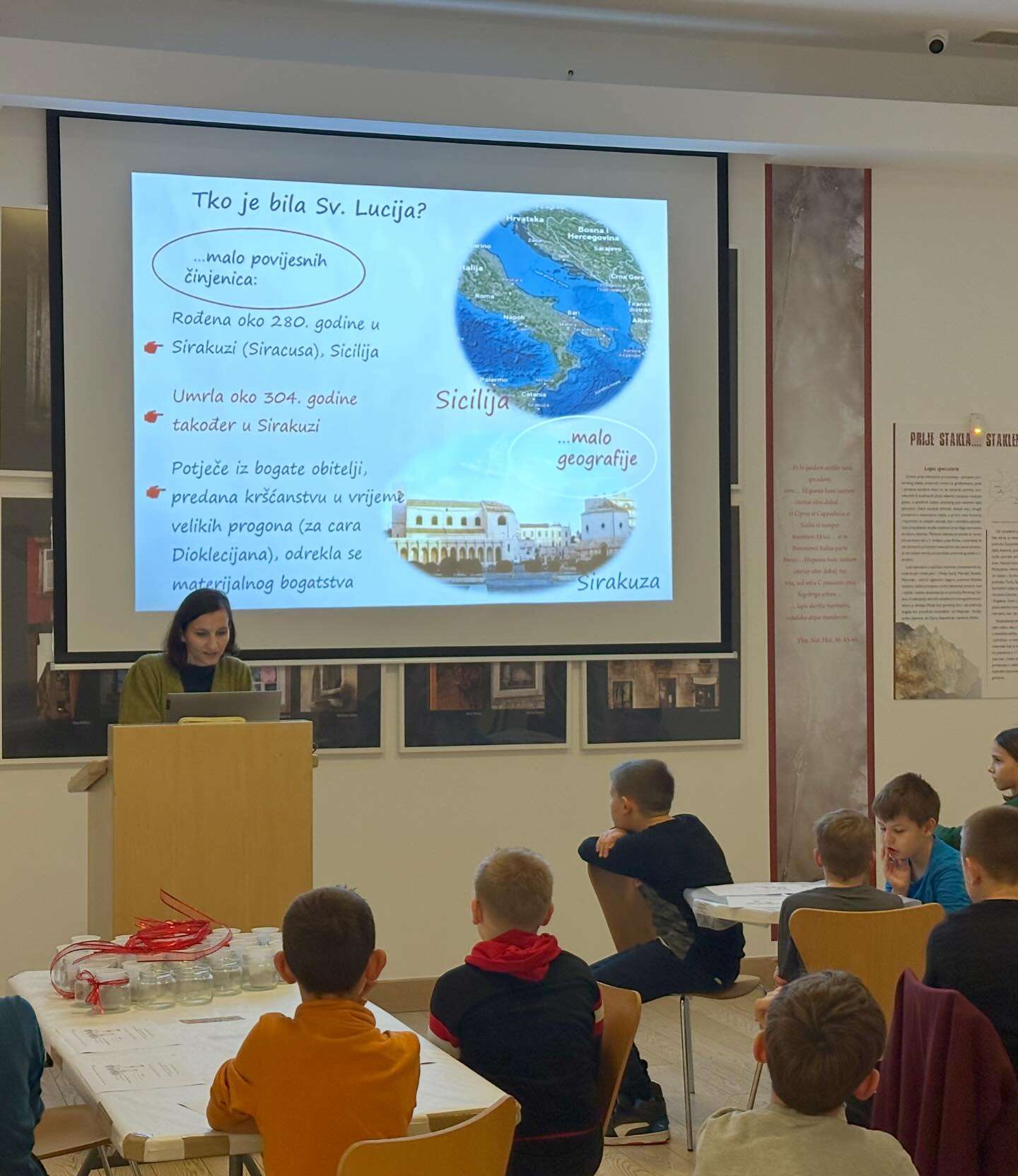 Pedagogical-educational workshop on the occasion of the feast of St. Lucia: Saint Luce - She who shines