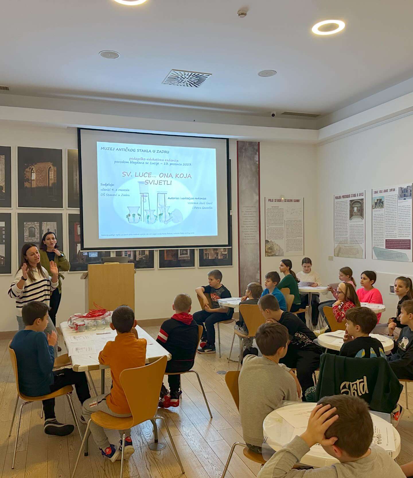 Pedagogical-educational workshop on the occasion of the feast of St. Lucia: Saint Luce - She who shines