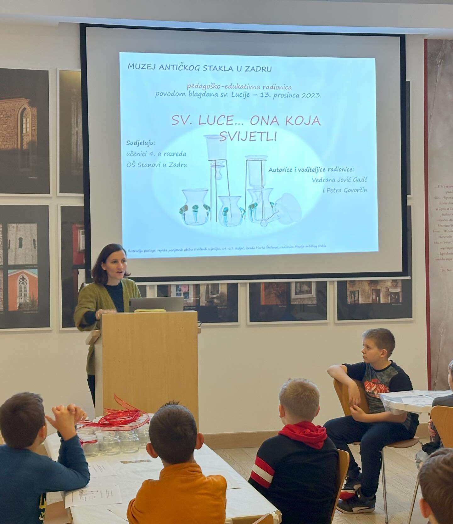 Pedagogical-educational workshop on the occasion of the feast of St. Lucia: Saint Luce - She who shines