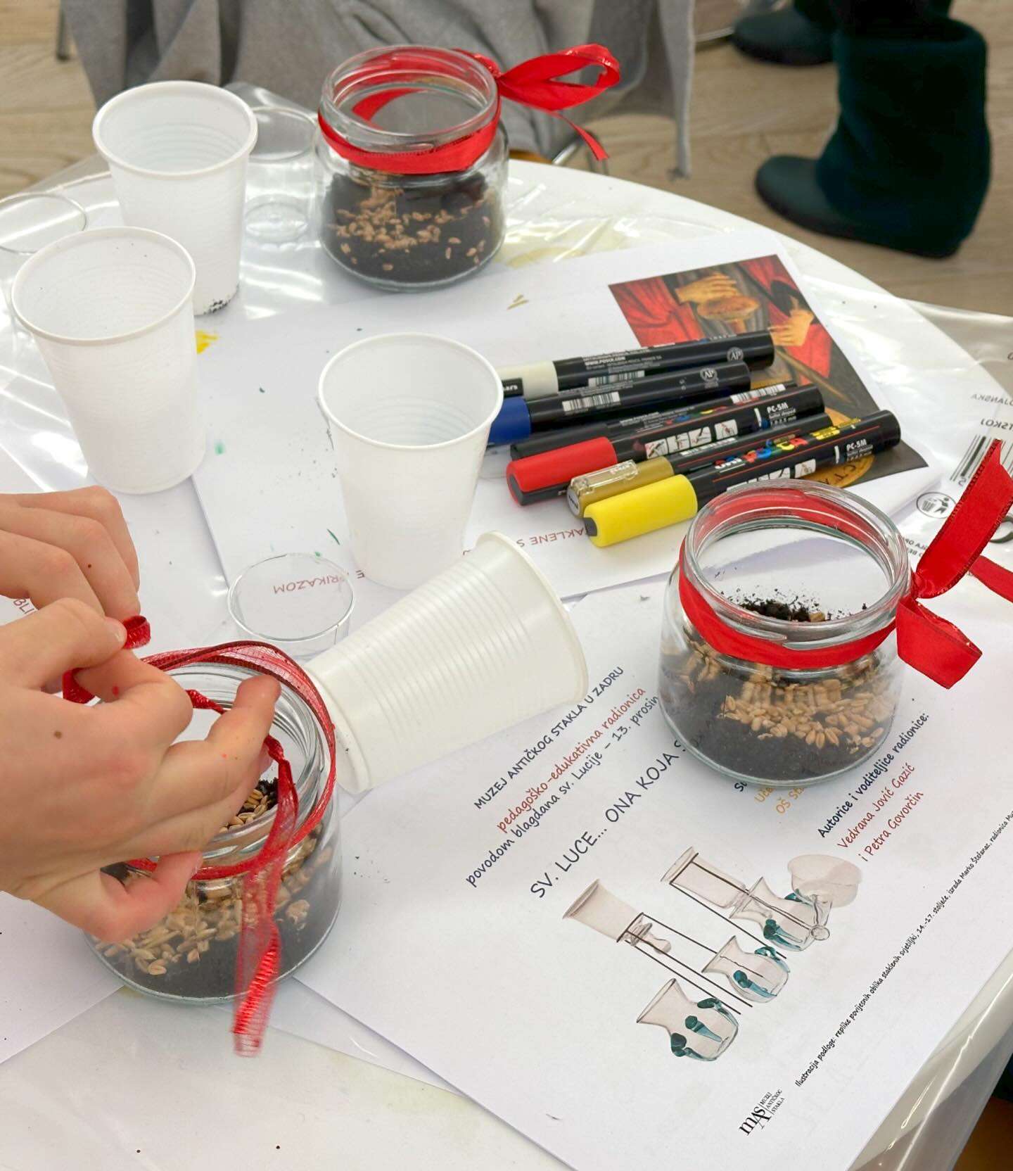 Pedagogical-educational workshop on the occasion of the feast of St. Lucia: Saint Luce - She who shines