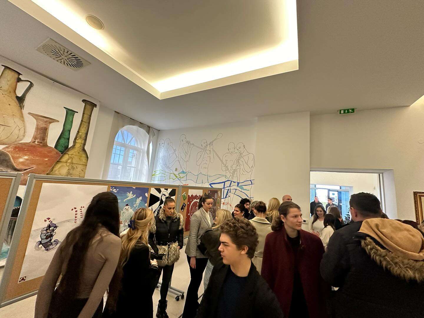 Advent in the Museum - Exhibition of works by final year students of the Graphic Department of the School of Applied Art and Design, Zadar