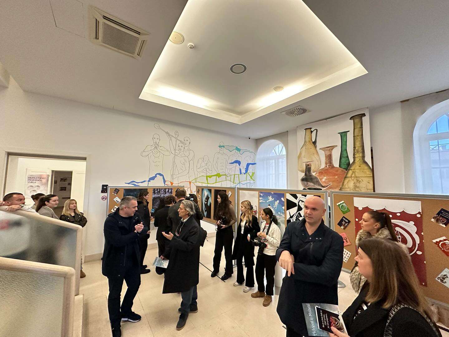 Advent in the Museum - Exhibition of works by final year students of the Graphic Department of the School of Applied Art and Design, Zadar