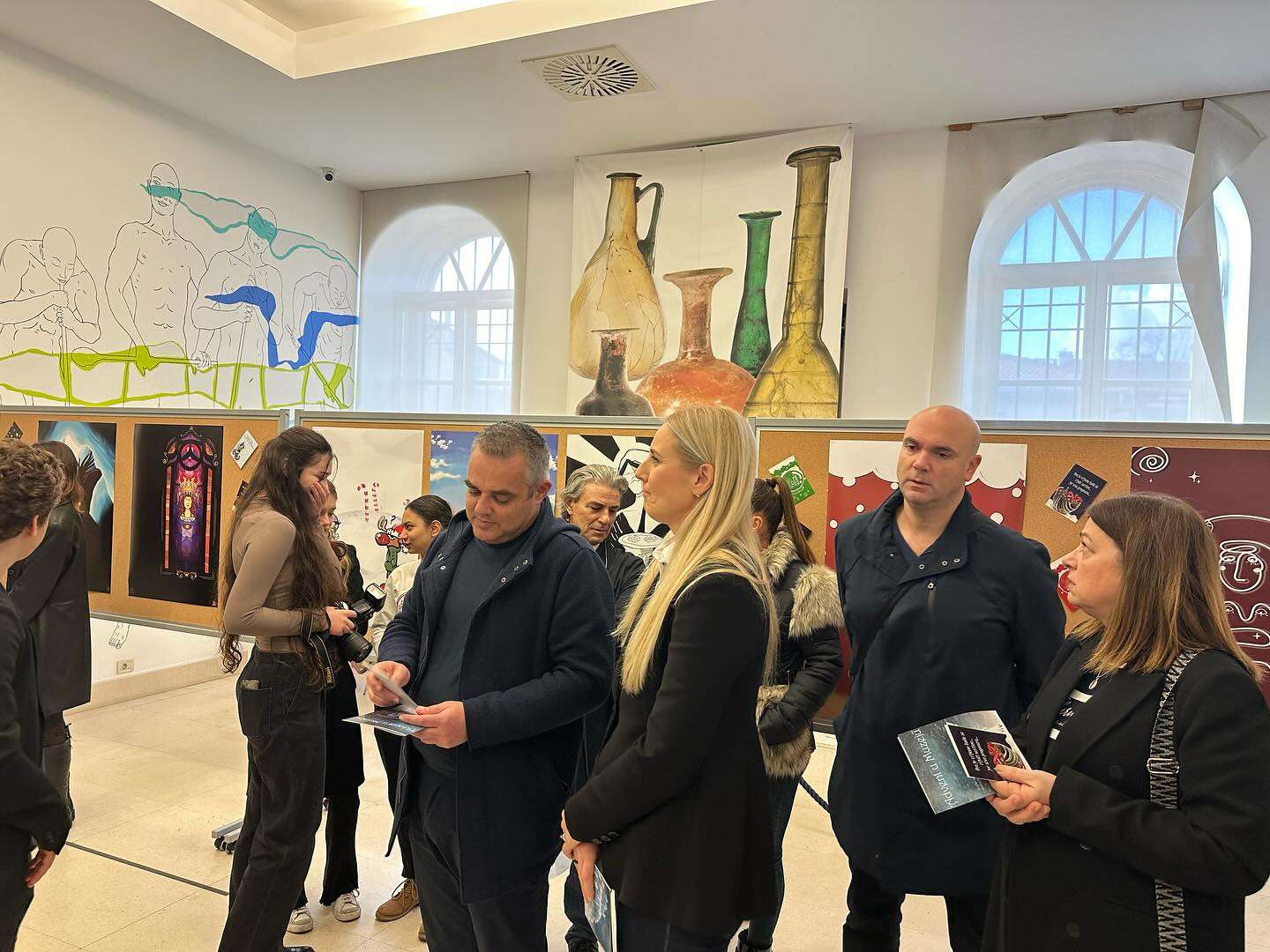 Advent in the Museum - Exhibition of works by final year students of the Graphic Department of the School of Applied Art and Design, Zadar