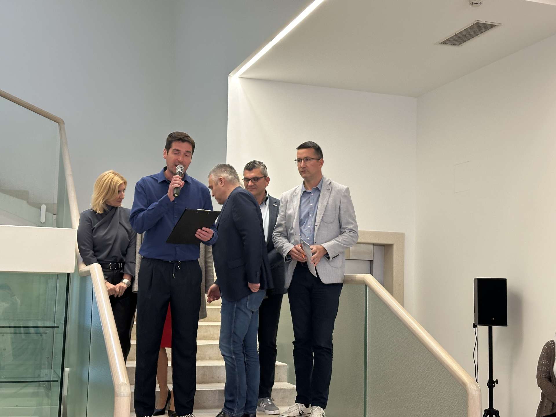 Opening of the "Fractures of Time" exhibition