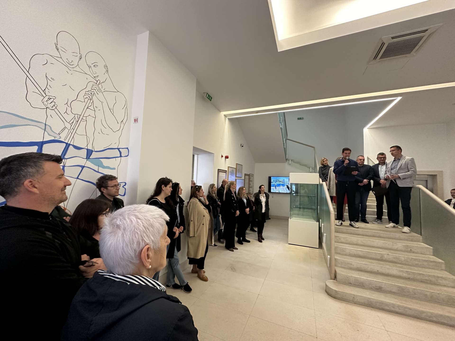 Opening of the "Fractures of Time" exhibition