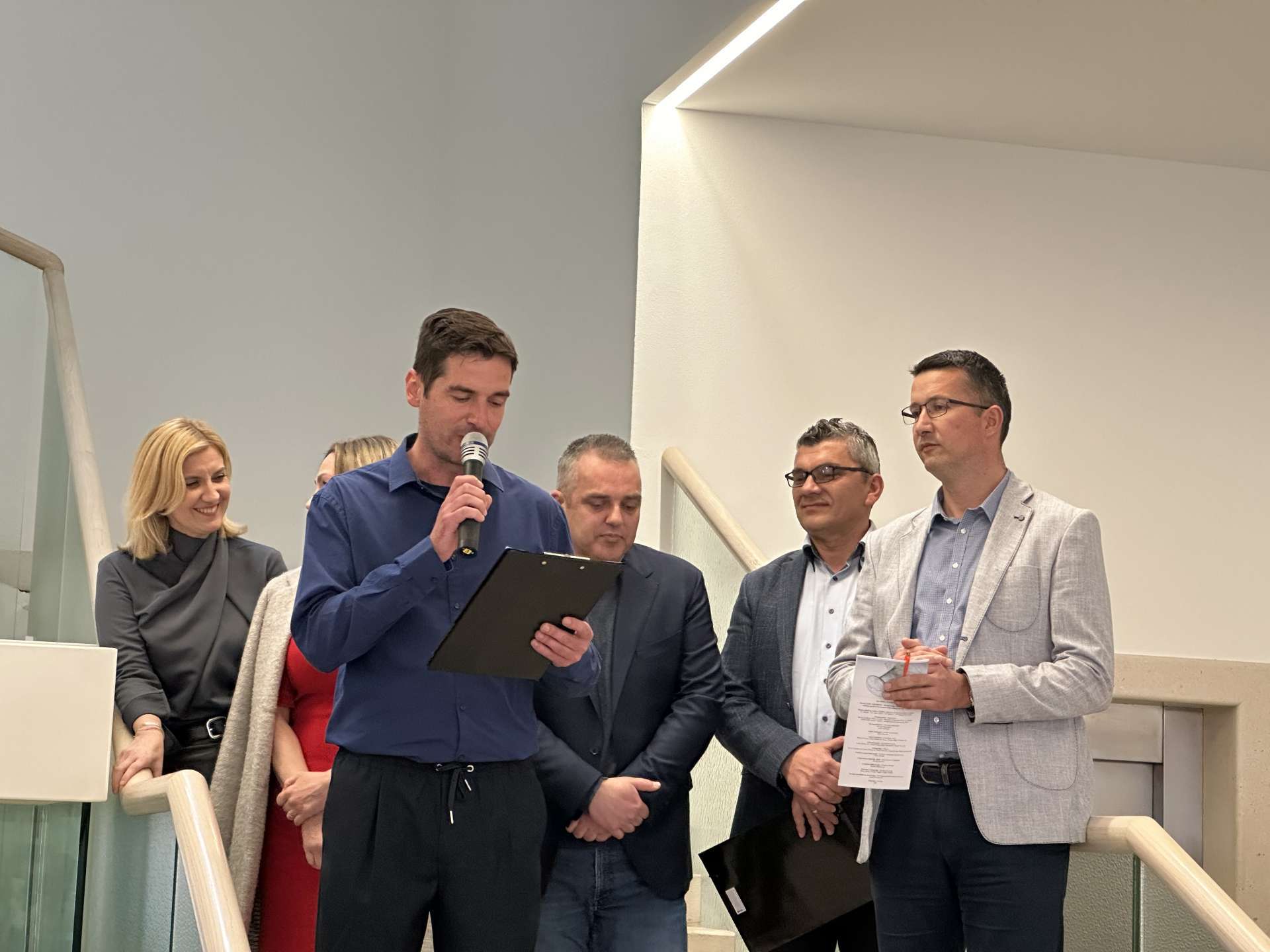 Opening of the "Fractures of Time" exhibition