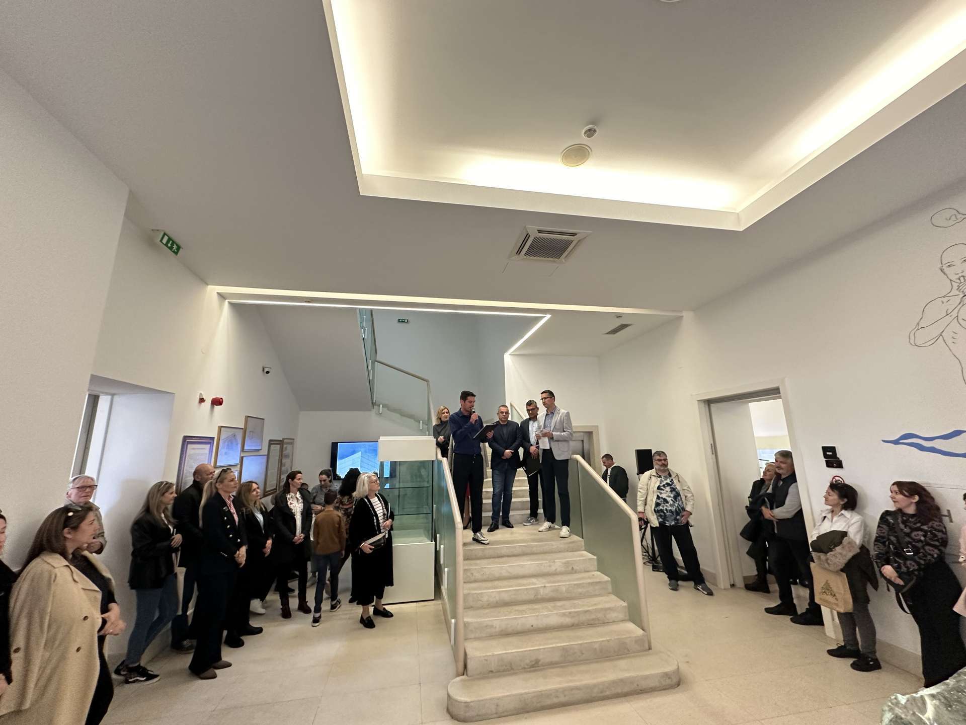 Opening of the "Fractures of Time" exhibition