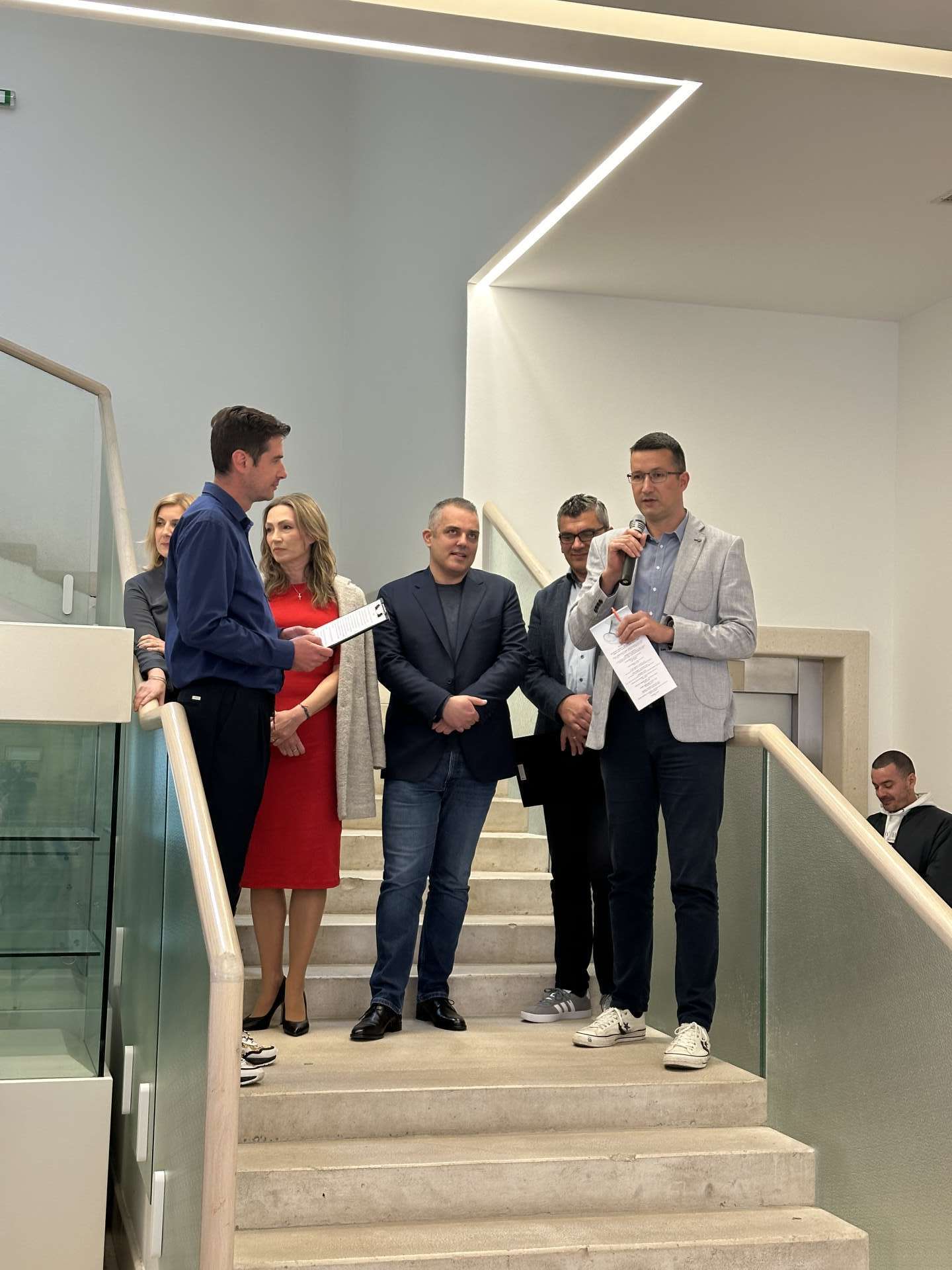 Opening of the "Fractures of Time" exhibition