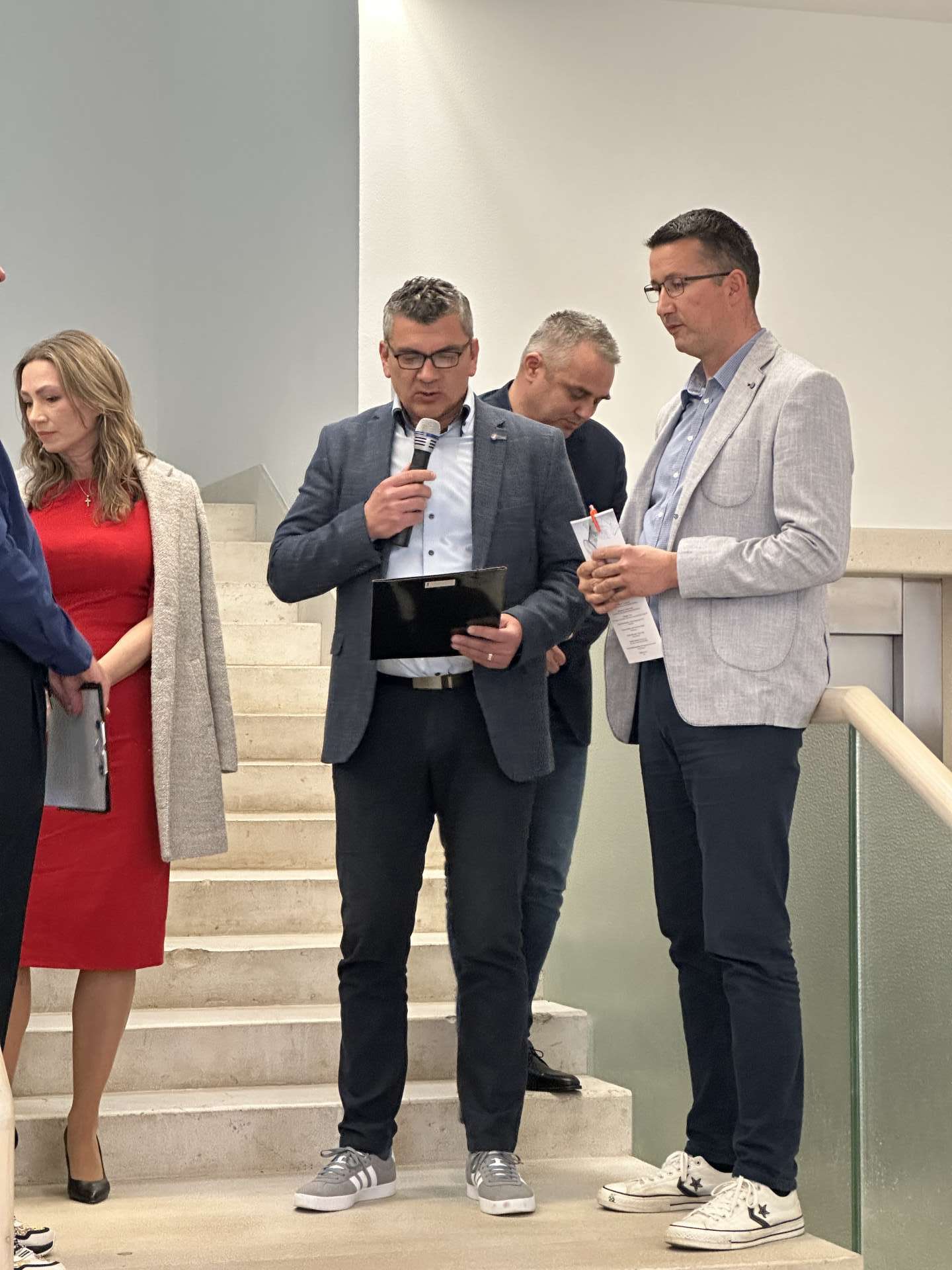 Opening of the "Fractures of Time" exhibition