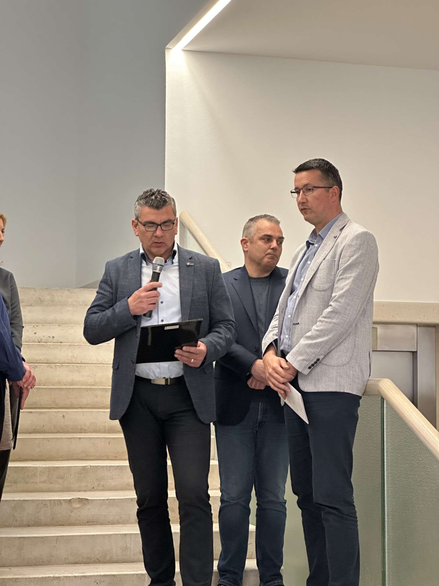 Opening of the "Fractures of Time" exhibition