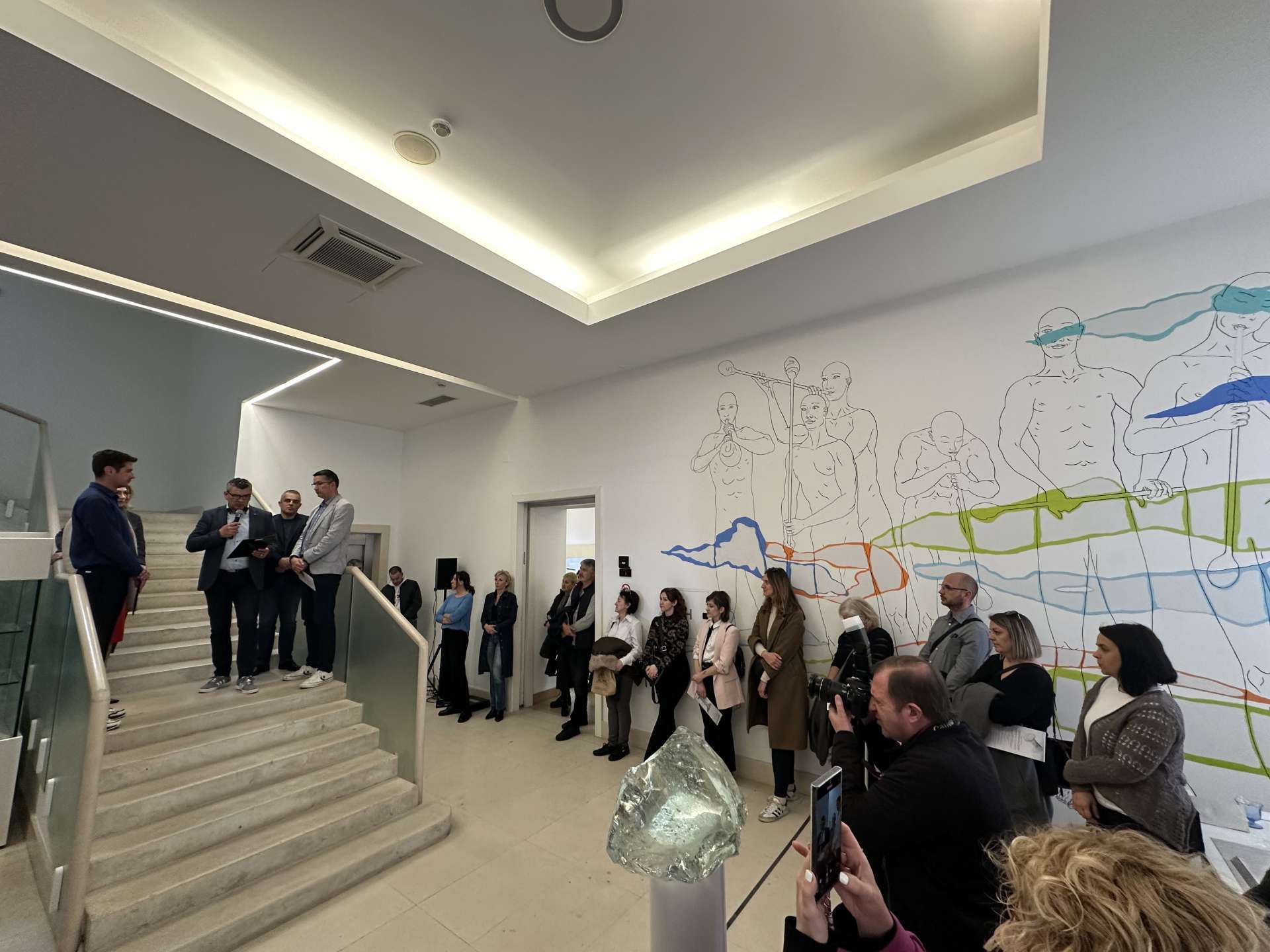 Opening of the "Fractures of Time" exhibition