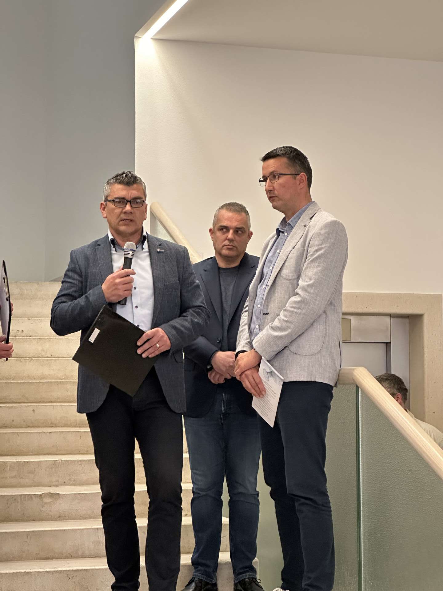 Opening of the "Fractures of Time" exhibition
