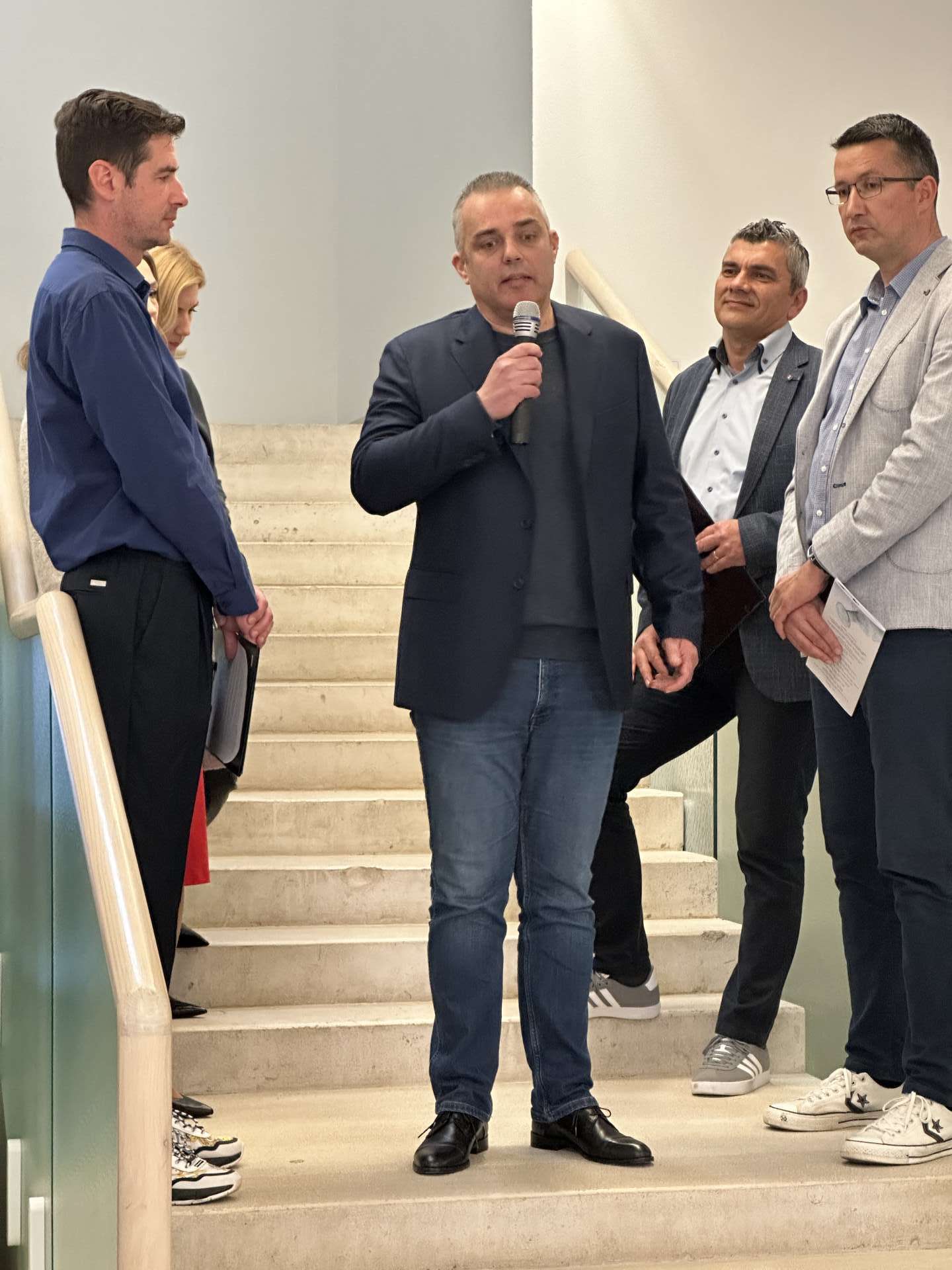 Opening of the "Fractures of Time" exhibition